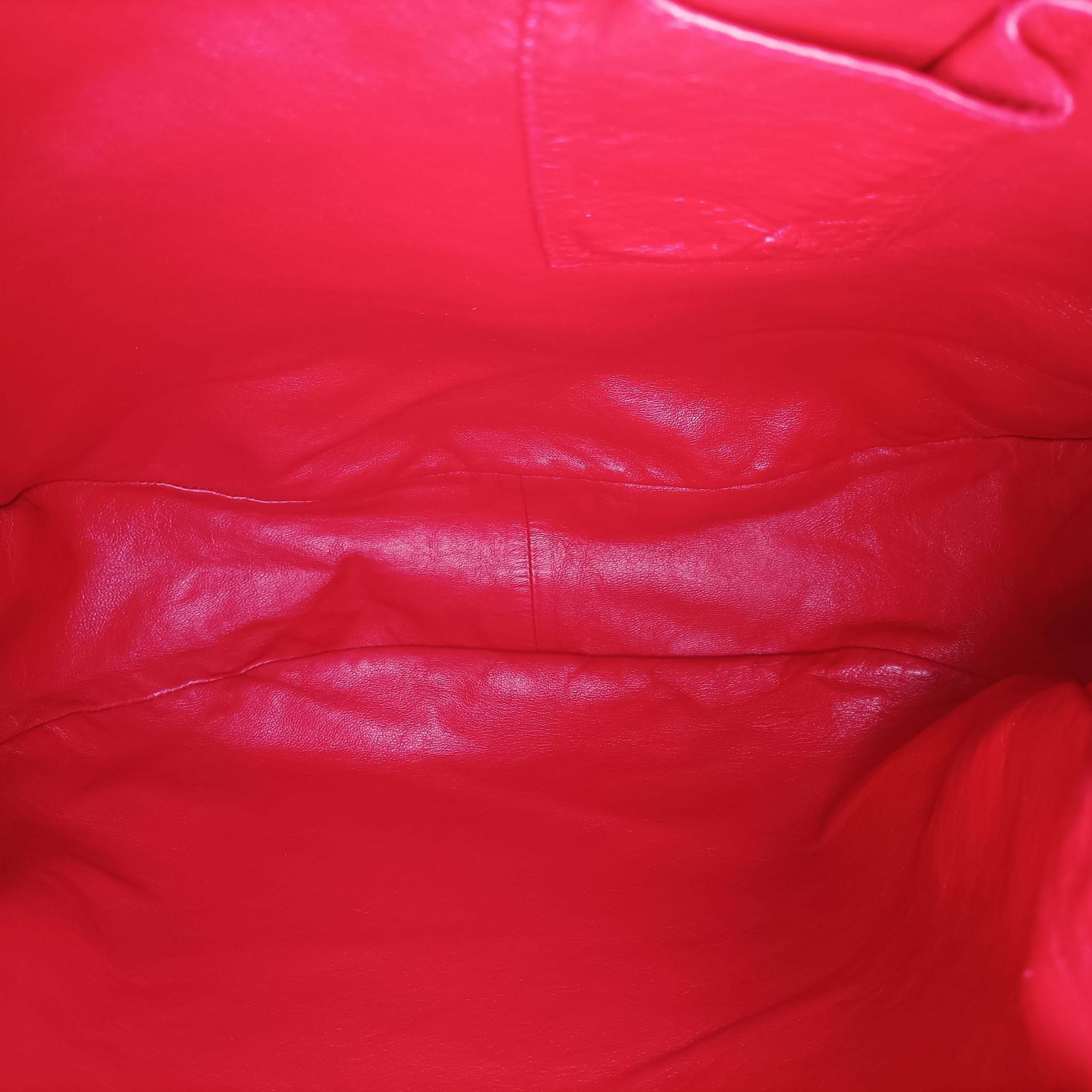 charm Red lambskin 132-BM-0068チャーム レッド ラムスキン 132-BM-0068