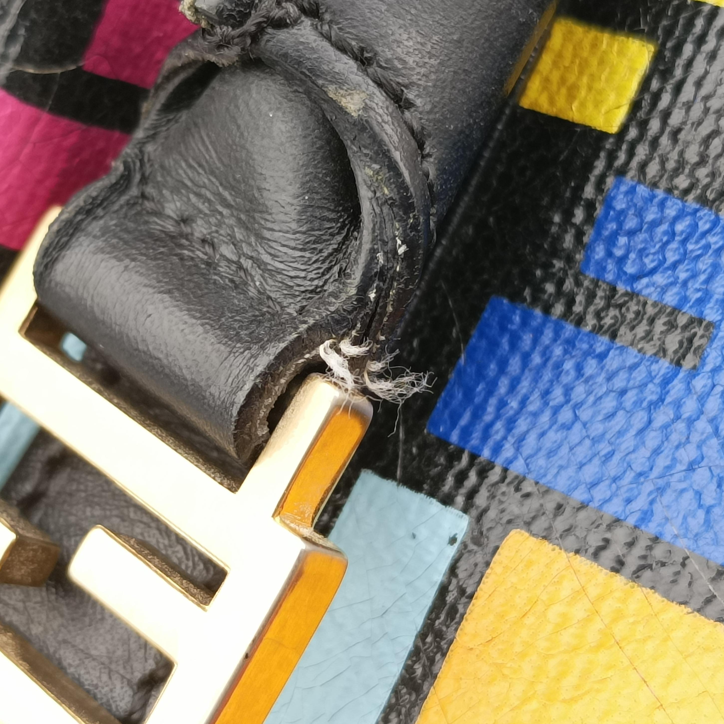 Zucchino Glitter Logo Multicolour PVC coated canvas 8BL068 2305/8BL068/YQ7/088スパンコールイエローグラデーション マルチカラー PVCコーティングキャンバス 8BL068 2305/8BL068/YQ7/088