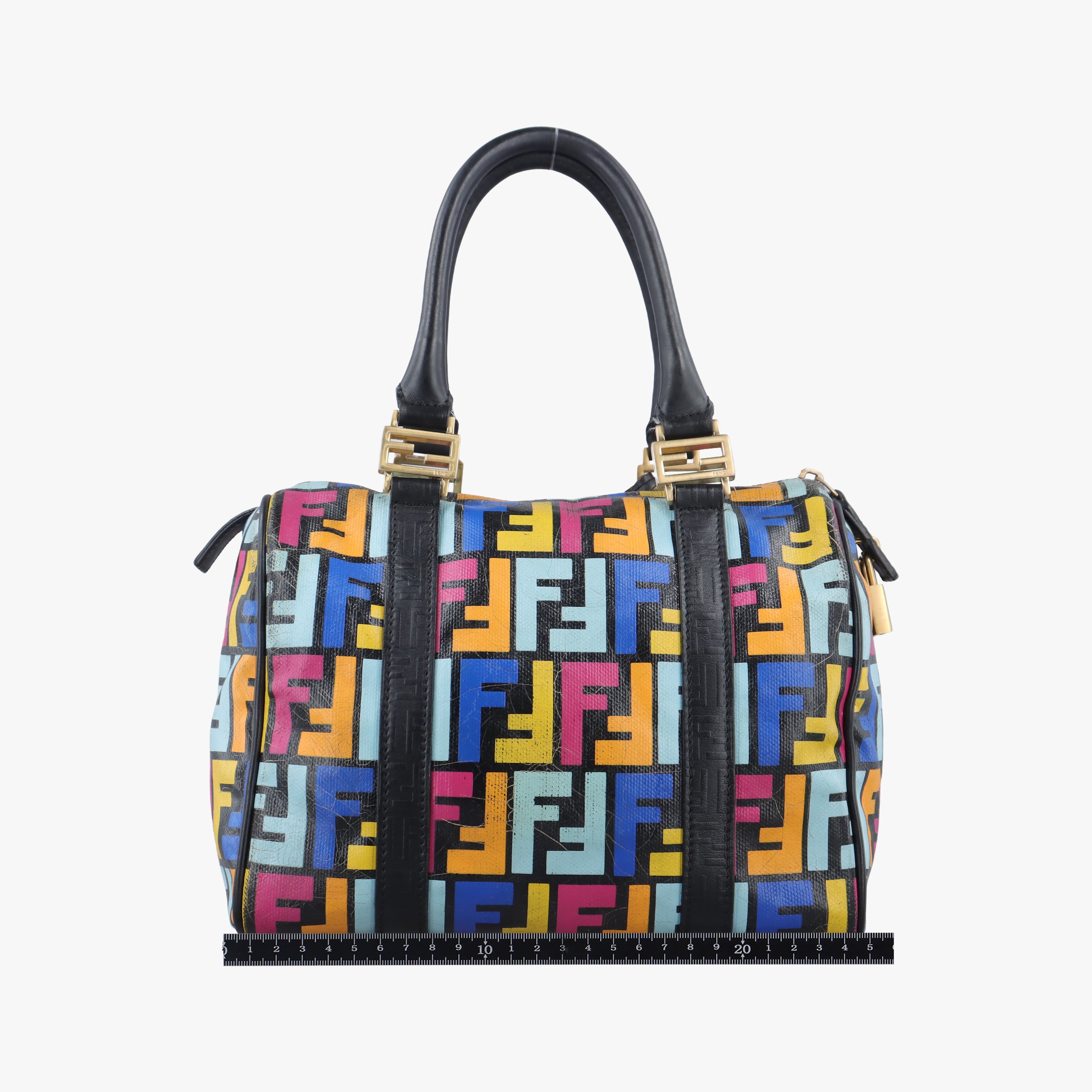 Zucchino Glitter Logo Multicolour PVC coated canvas 8BL068 2305/8BL068/YQ7/088スパンコールイエローグラデーション マルチカラー PVCコーティングキャンバス 8BL068 2305/8BL068/YQ7/088