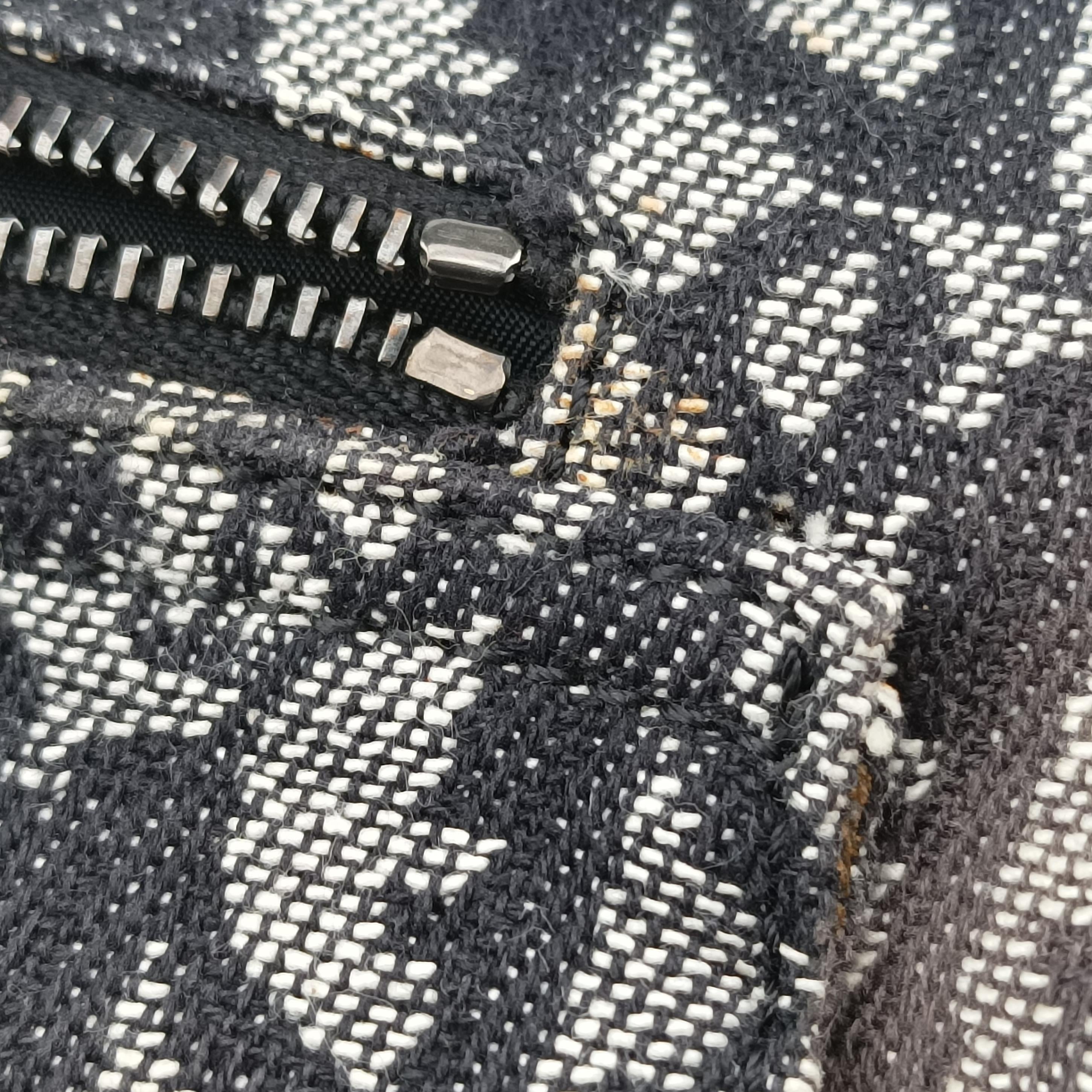 Trotter Double Saddle Grey×Brown Jacquard 08RU 1004トロッター ダブル サドル グレー×ブラウン ジャガード 08RU 1004