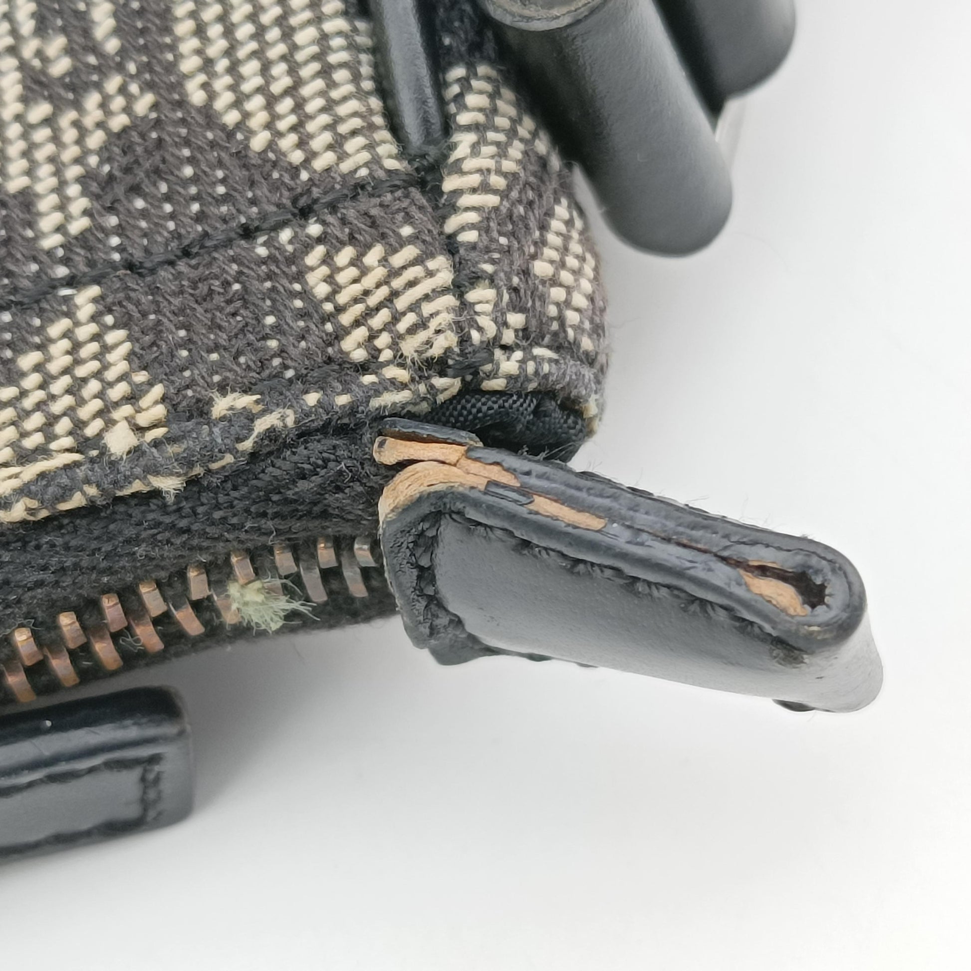 Trotter Double Saddle Grey×Brown Jacquard 08RU 1004トロッター ダブル サドル グレー×ブラウン ジャガード 08RU 1004