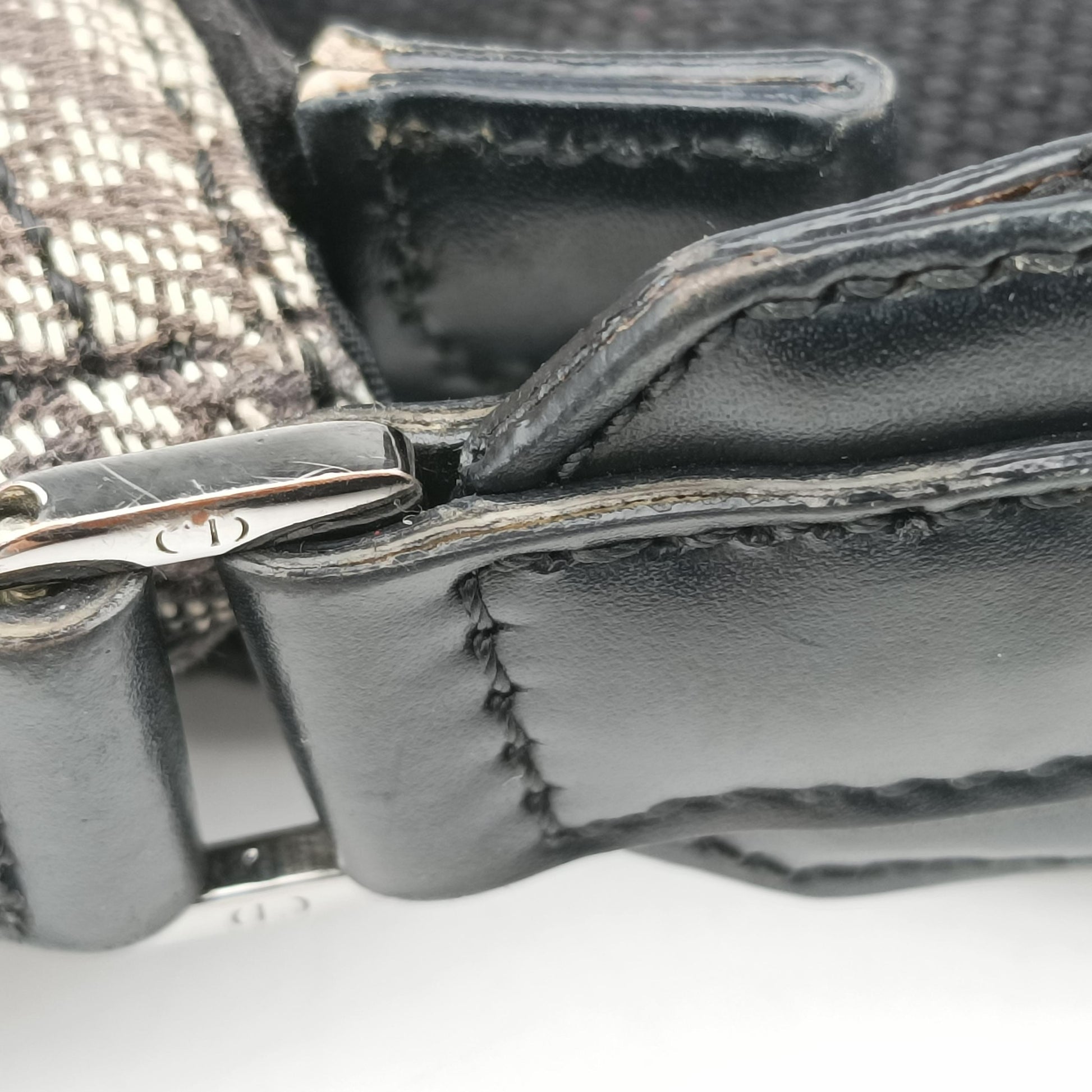 Trotter Double Saddle Grey×Brown Jacquard 08RU 1004トロッター ダブル サドル グレー×ブラウン ジャガード 08RU 1004