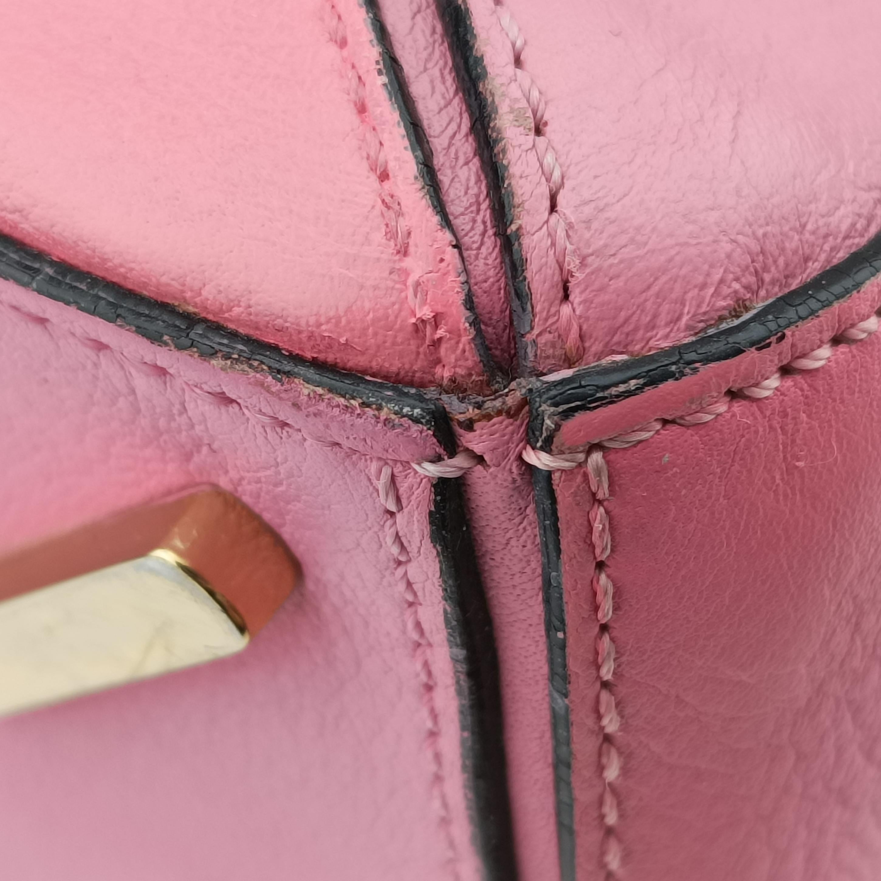 Puzzle Pink x Light Pink Leather 06 18 12パズル ピンク×ライトピンク レザー 06 18 12