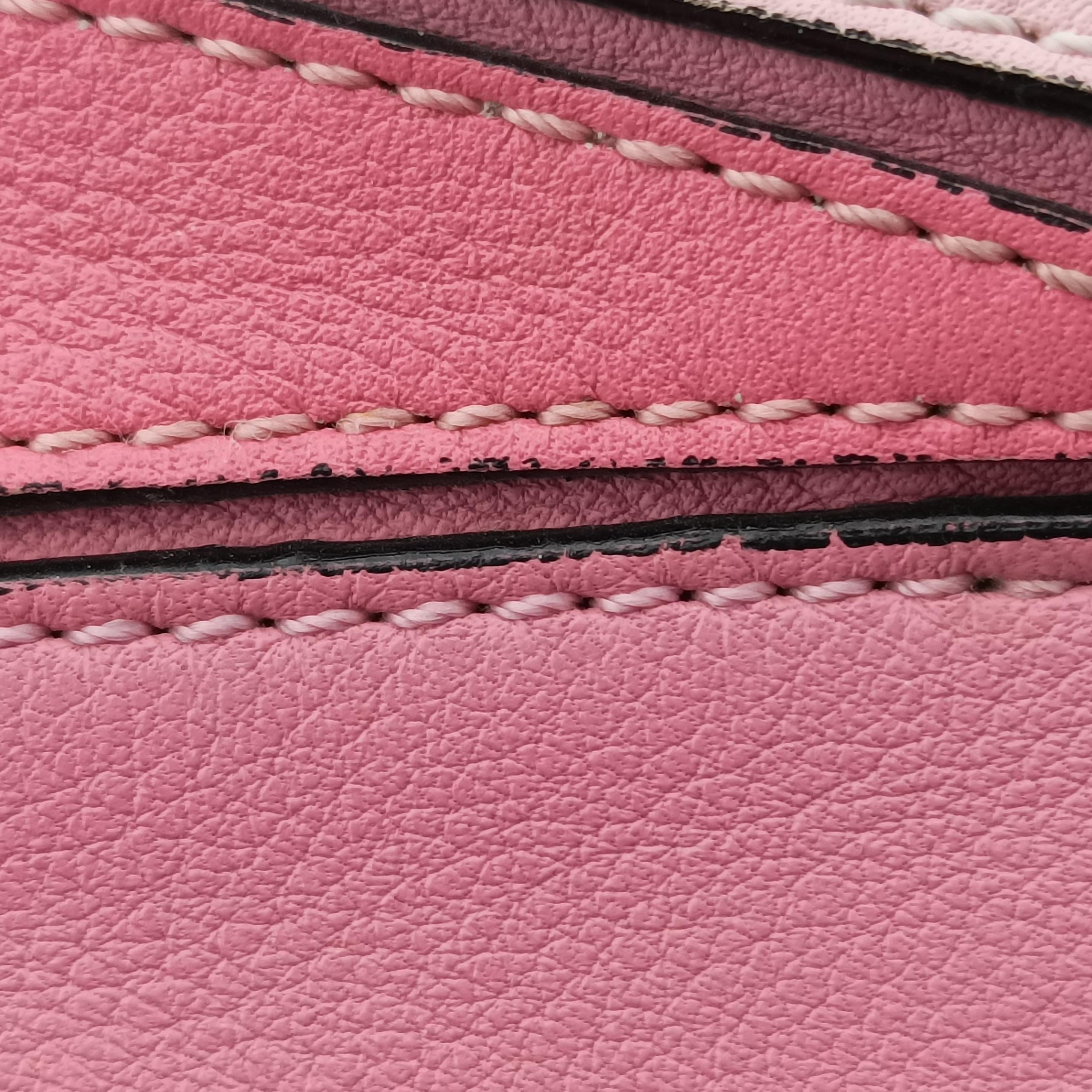 Puzzle Pink x Light Pink Leather 06 18 12パズル ピンク×ライトピンク レザー 06 18 12