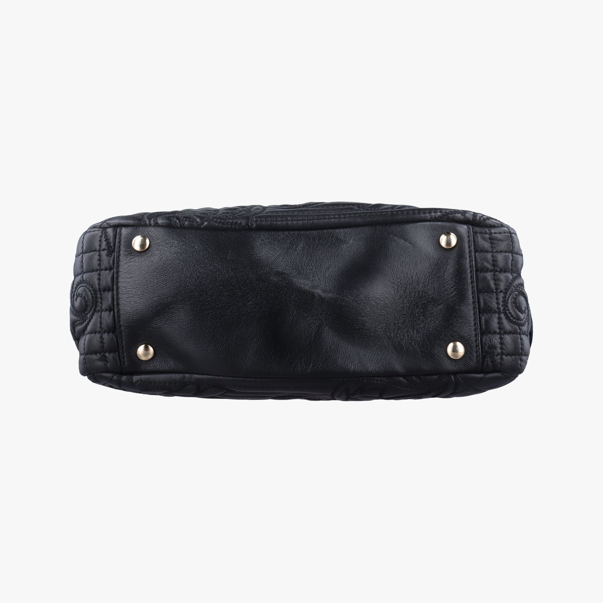 Medusa Demetra Vanitas Satchel Black Leather メデューサ デメテル バニティ サッチェル ブラック レザー 