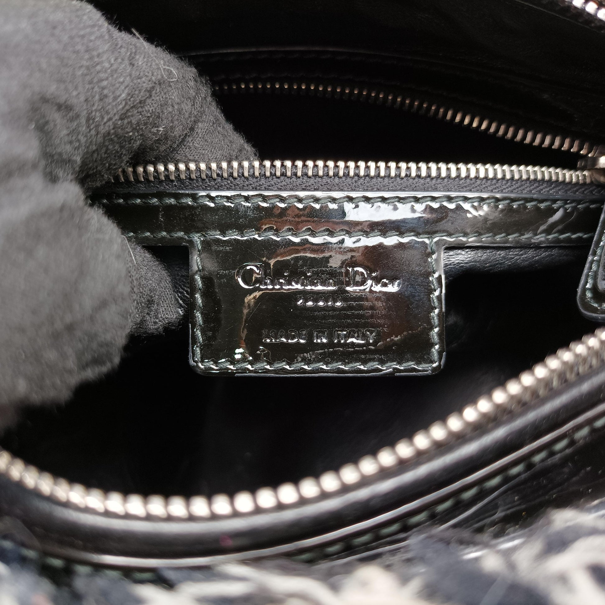 Lady Dior Multicolour woolen 02BMA-0161レディディオール マルチカラー ウール 02BMA-0161