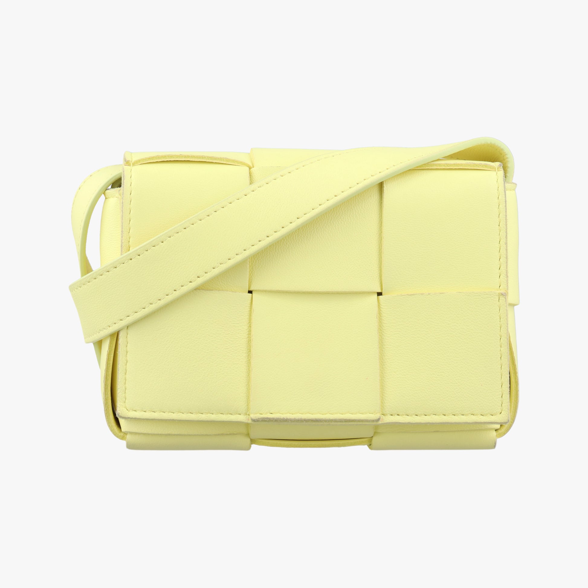candy cassette Yellow lambskin IC Chipキャンディ カセット イエロー ラムスキン ICチップ