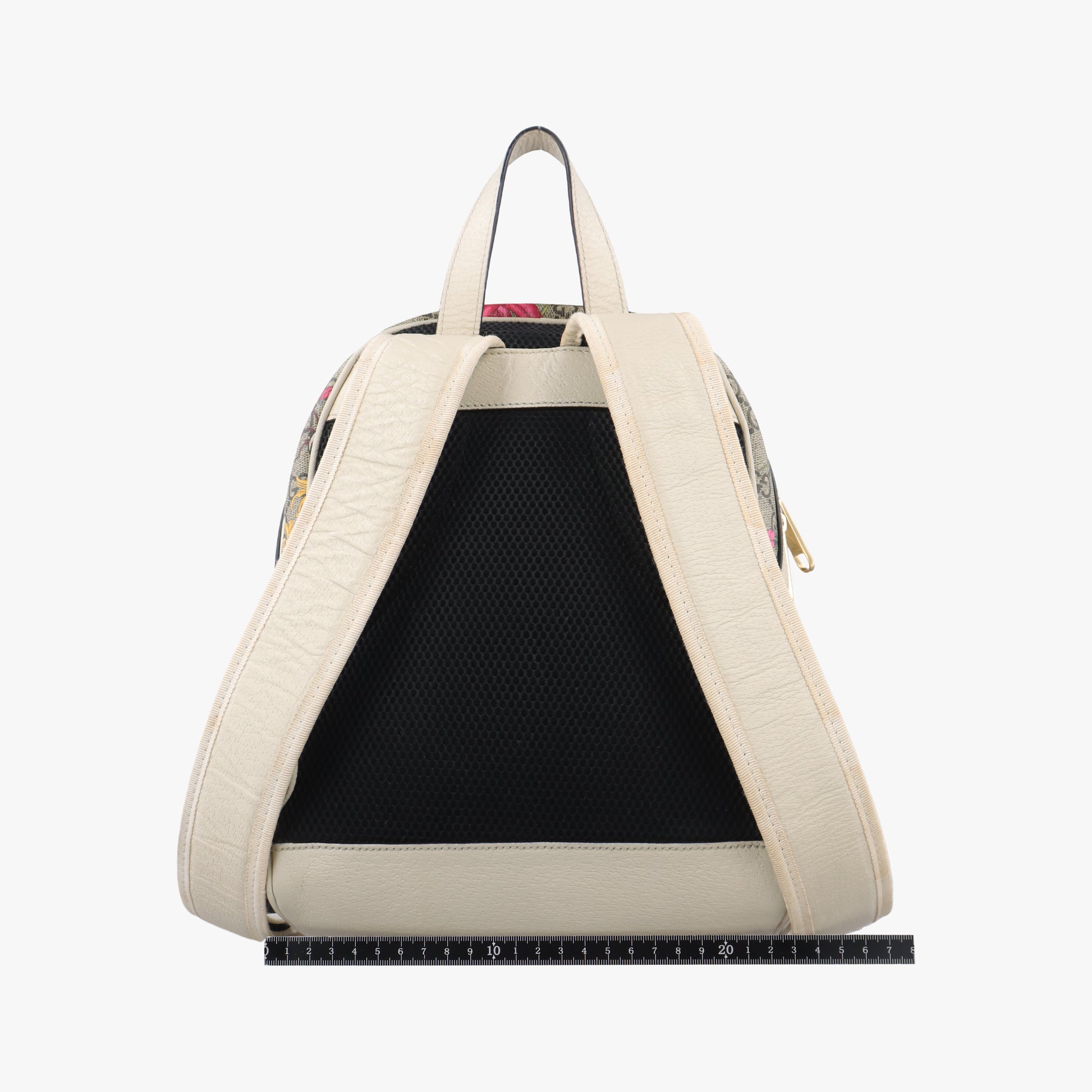 Ophidia Flora Multicolour PVC coated canvas×Leather 547965 C030302704オフィディア フローラ マルチカラー PVCコーティングキャンバス×レザー 547965 C030302704