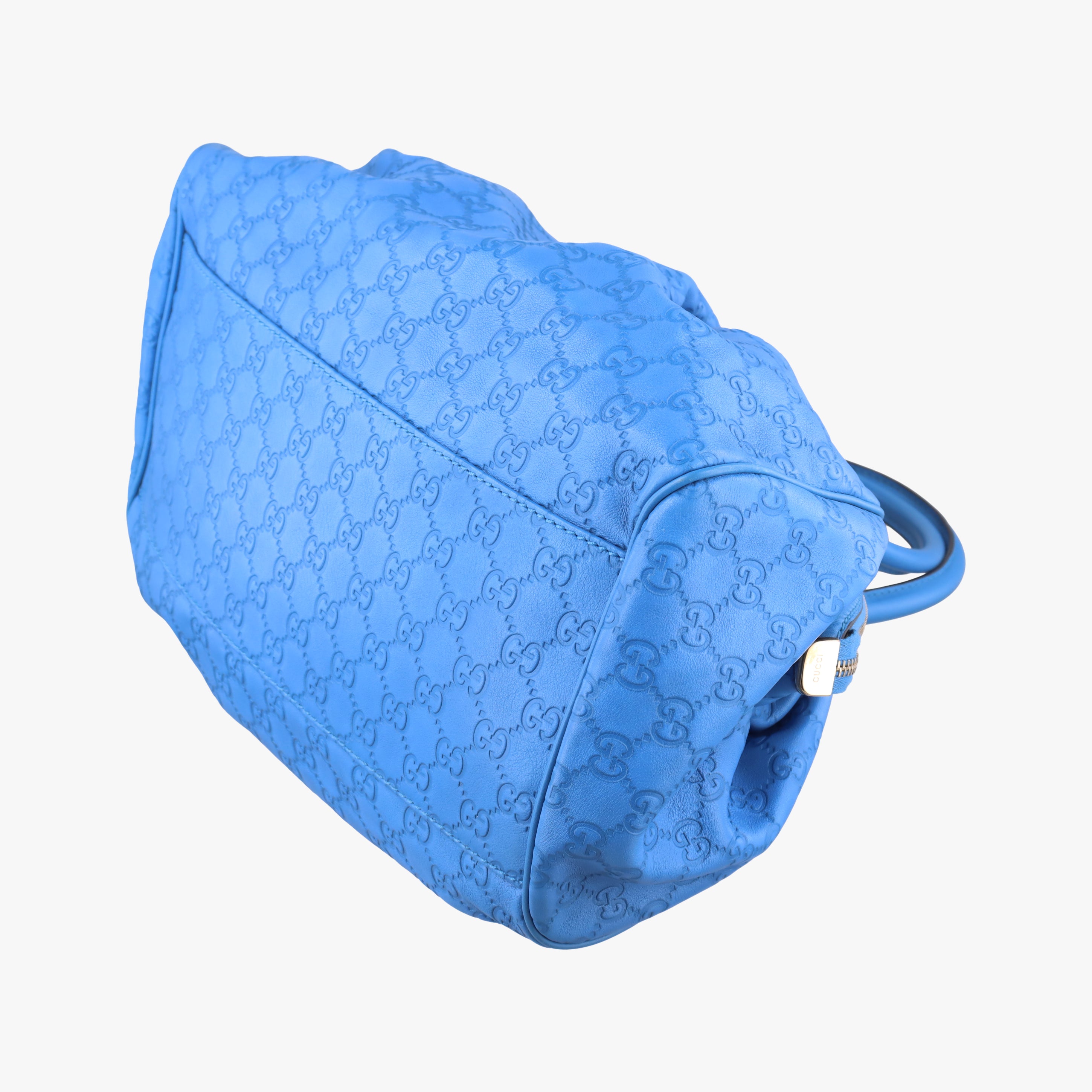 Sukey GUCCISSIMA Blue Leather 223974 F9064447スーキー ディアマンテ ブルー レザー 223974 F9064447