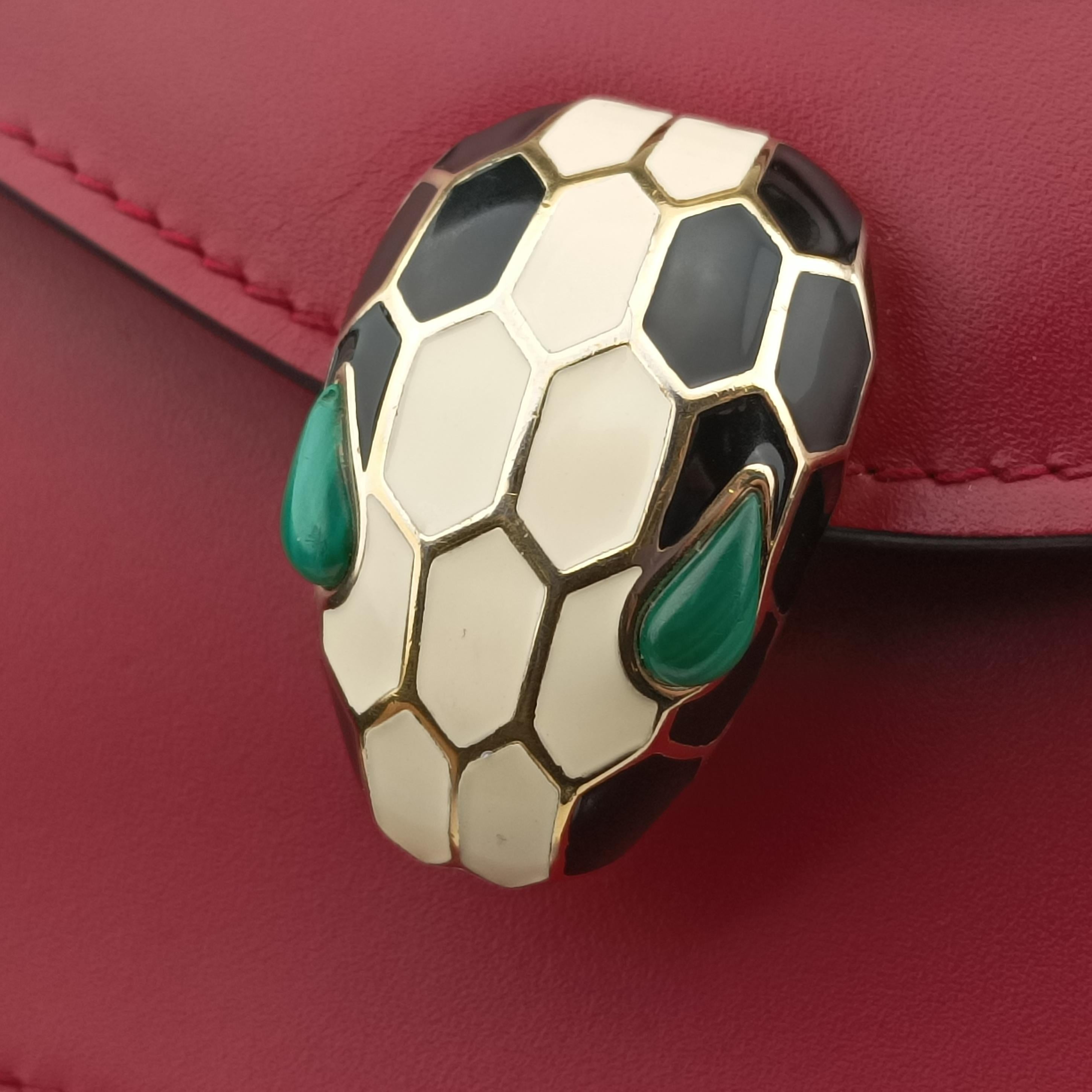 SERPENTI FOREVER Red Leather AQ.D18.280165セルペンティ フォーエバー レッド レザー AQ.D18.280165