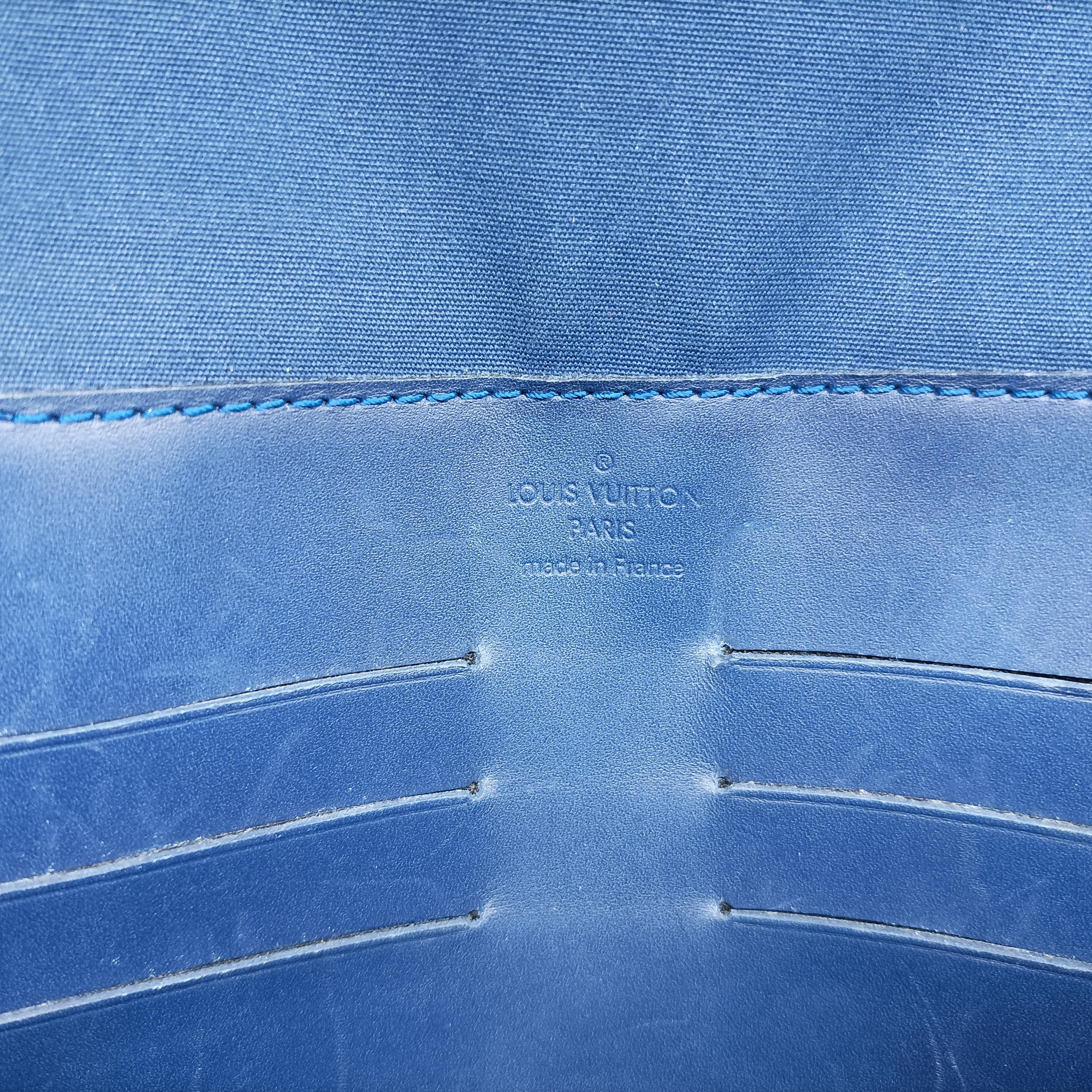 Clutch Ana Granblue Vernis M90094　 Lot number unknownクラッチ アナ グランブルー ヴェルニ M90094　 製番不明