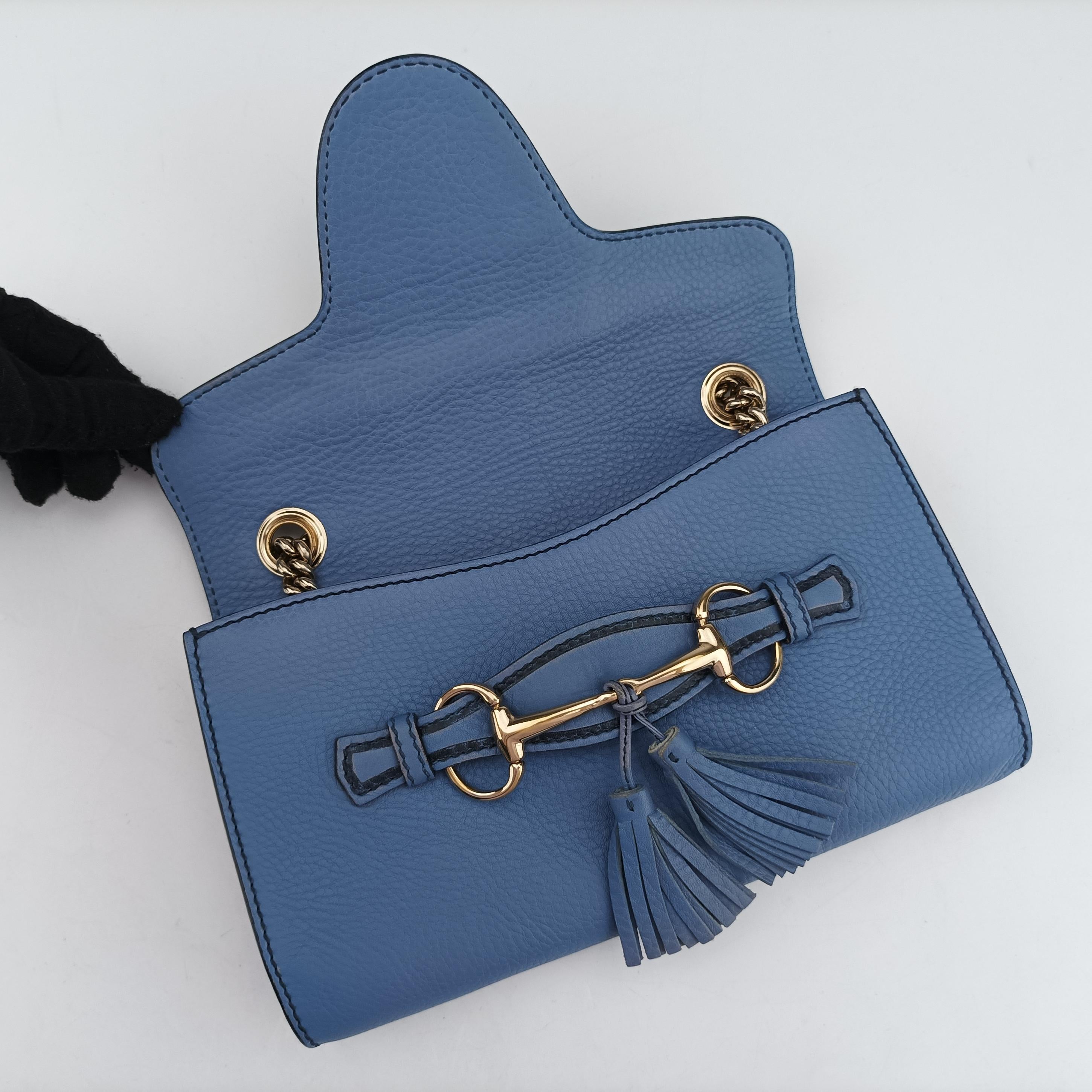Emily Blue Leather 283063 C013471200エミリー ブルー レザー 283063 C013471200