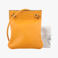 Sac Aline mini Yellow lambskin C AM 012 UHサック アリーヌ ミニ イエロー ラムスキン C AM 012 UH