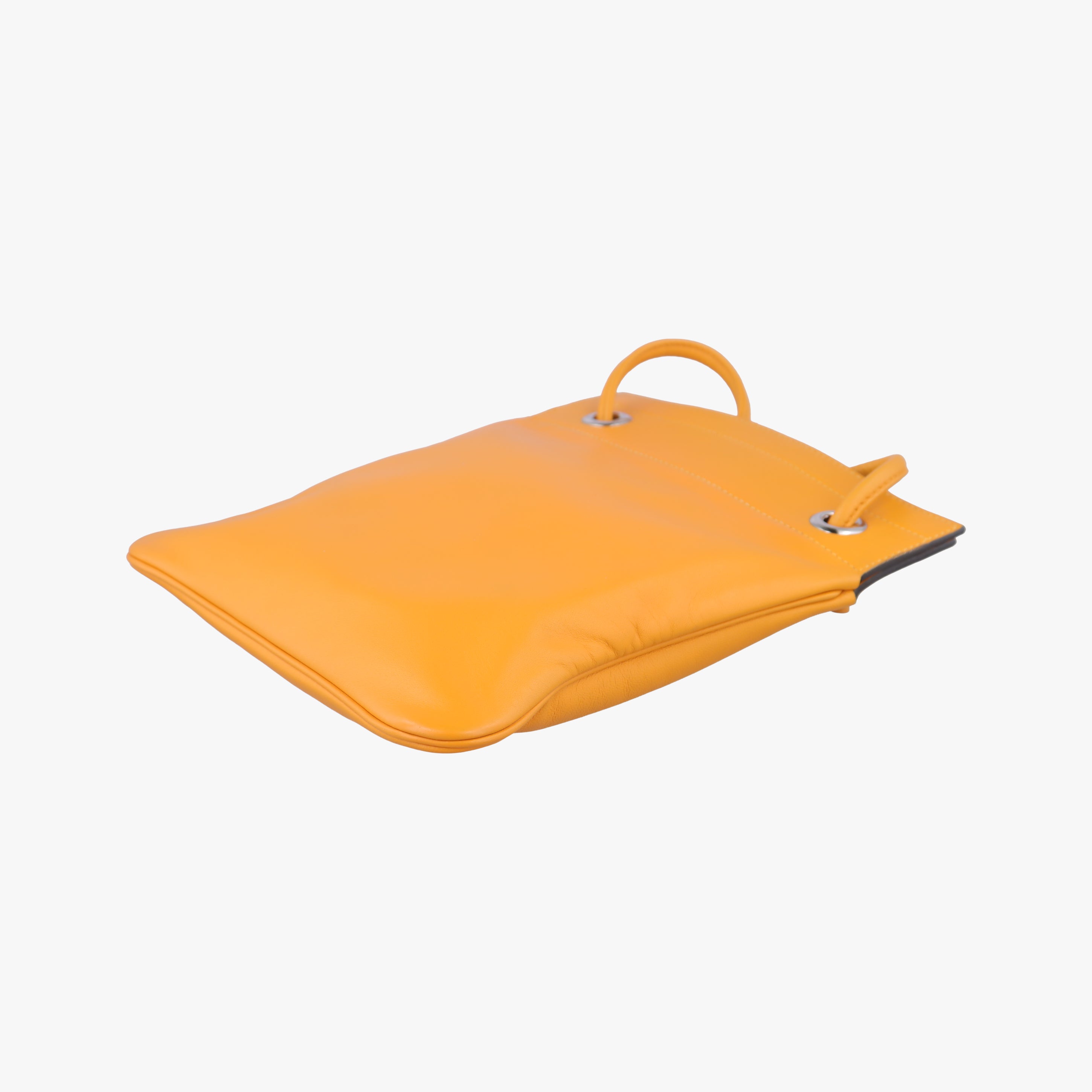 Sac Aline mini Yellow lambskin C AM 012 UHサック アリーヌ ミニ イエロー ラムスキン C AM 012 UH