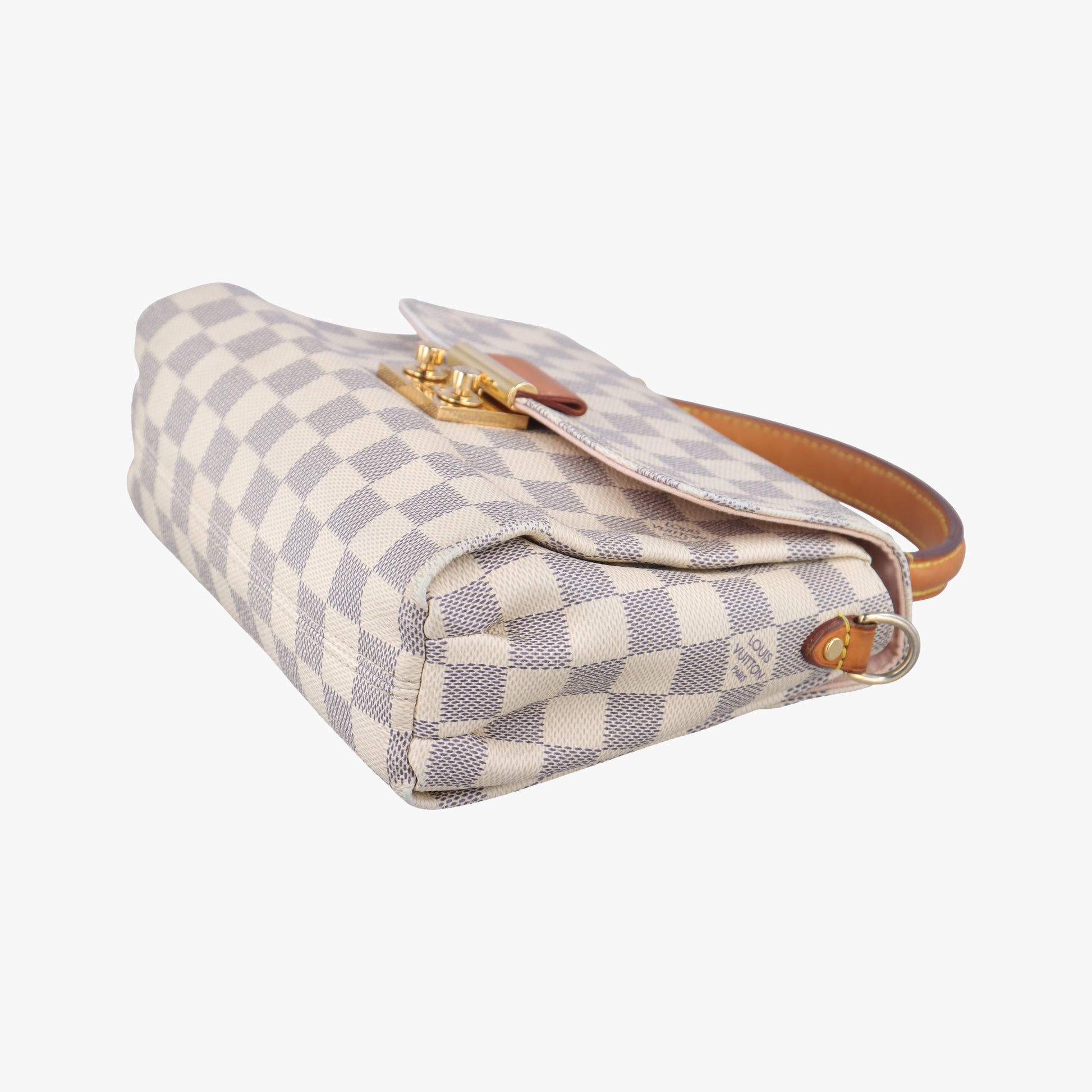 CROISETTE AZUR Damier Canvas N41581 TR2107 IC Chipクロワゼット アズール ダミエキャンバス N41581 TR2107 ICチップ