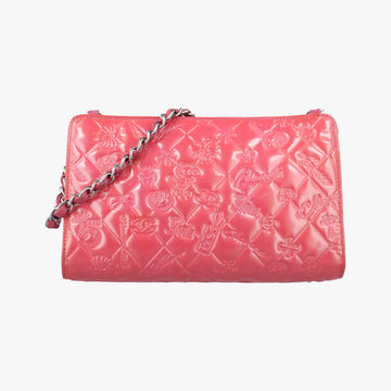 Iconic Matelasse Red Patent A37156 14087512アイコニック マトラッセ レッド パテント A37156 14087512