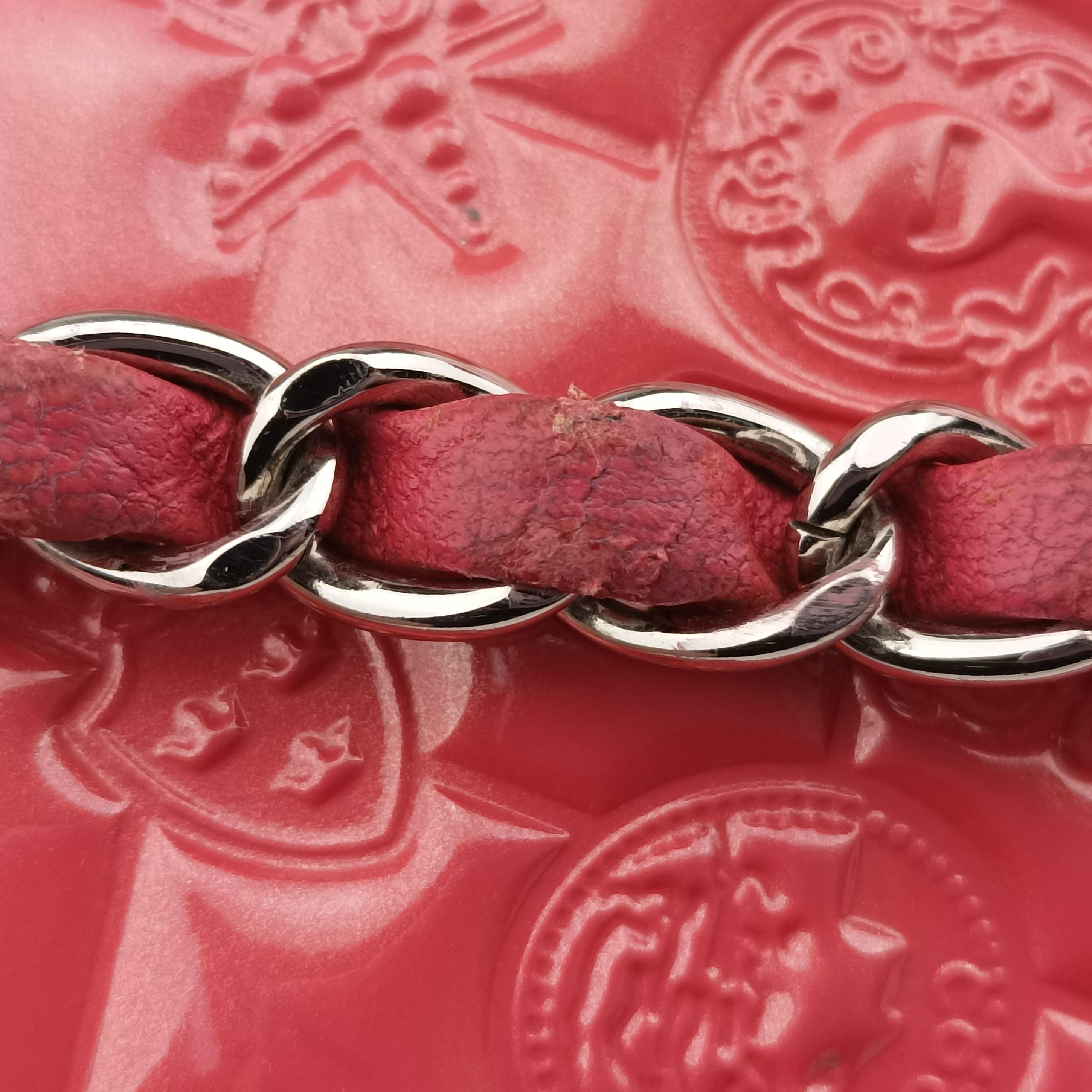 Iconic Matelasse Red Patent A37156 14087512アイコニック マトラッセ レッド パテント A37156 14087512