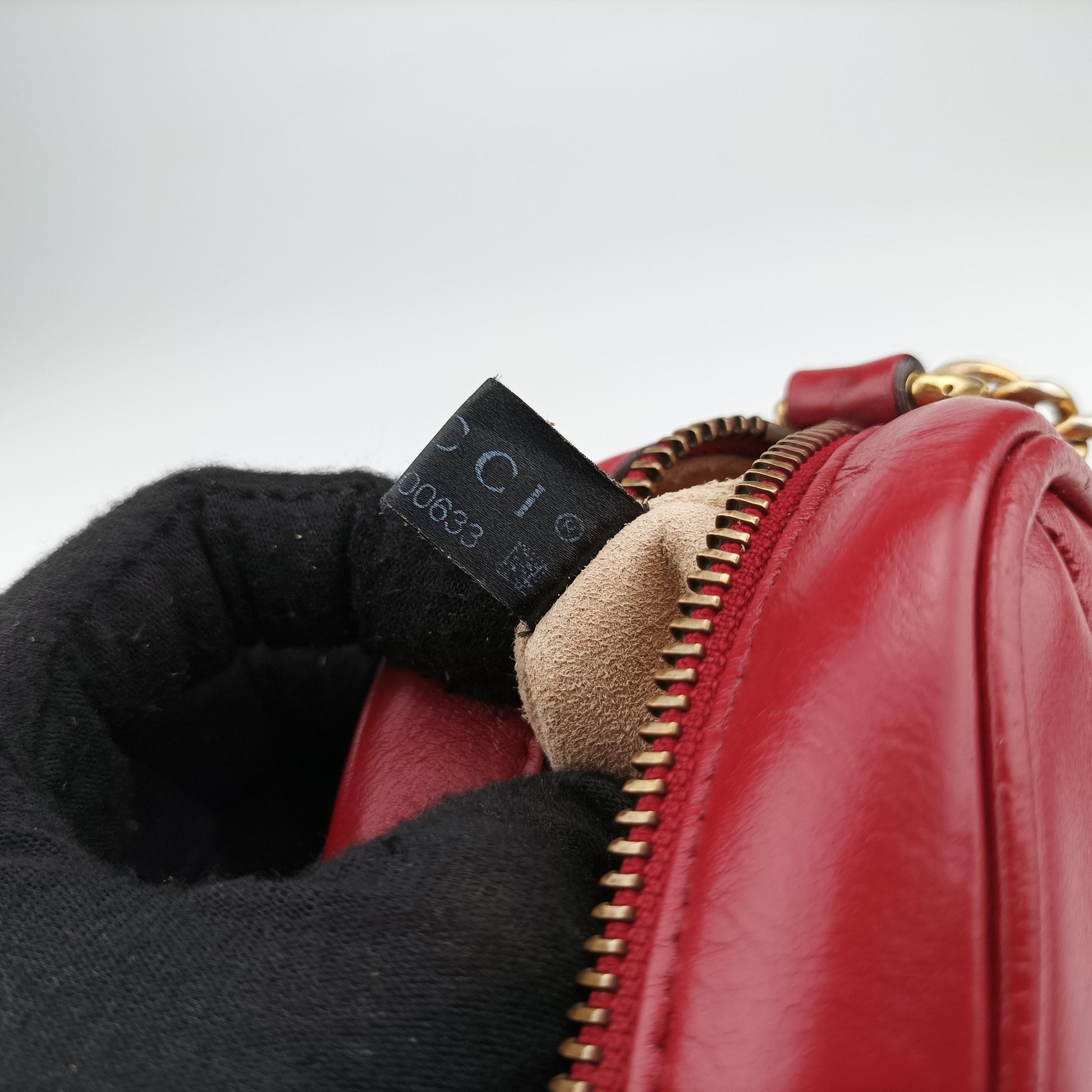 GG Marmont Red Leather 448065 E028200633GGマーモント レッド レザー 448065 E028200633