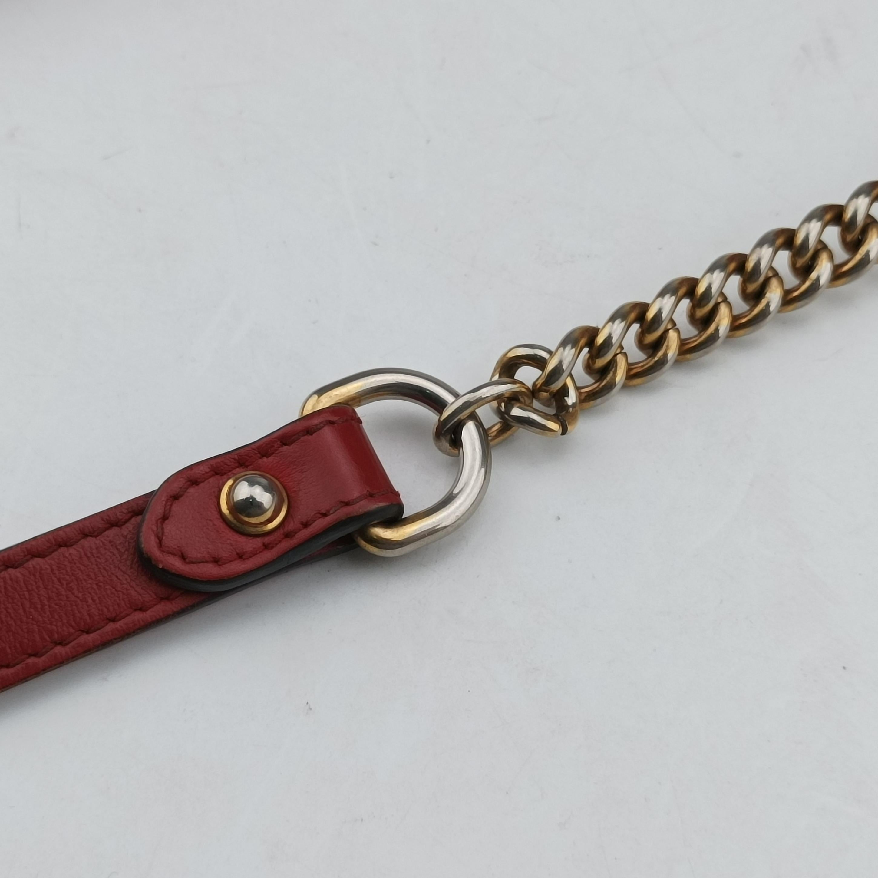 GG Marmont Red Leather 448065 E028200633GGマーモント レッド レザー 448065 E028200633