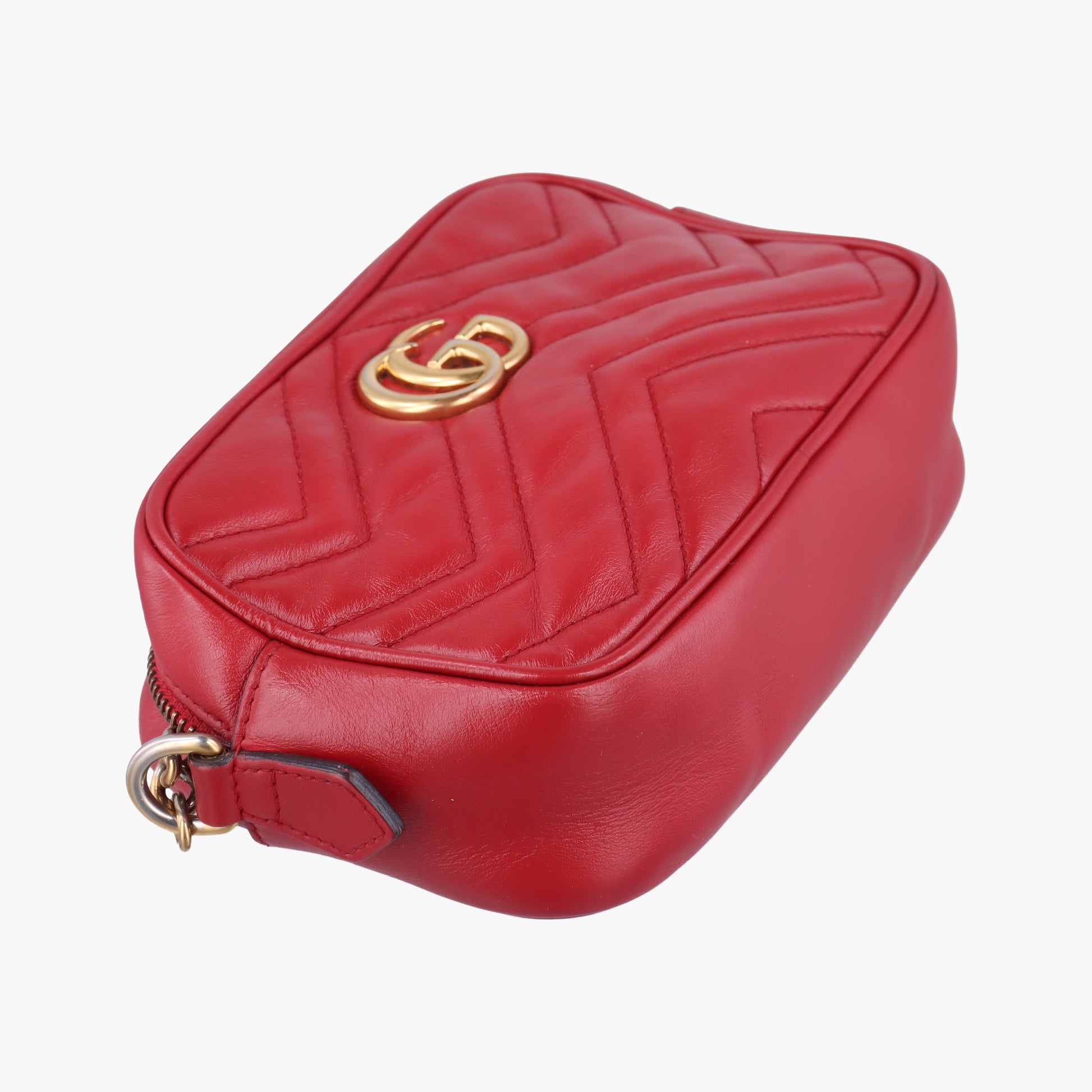 GG Marmont Red Leather 448065 E028200633GGマーモント レッド レザー 448065 E028200633