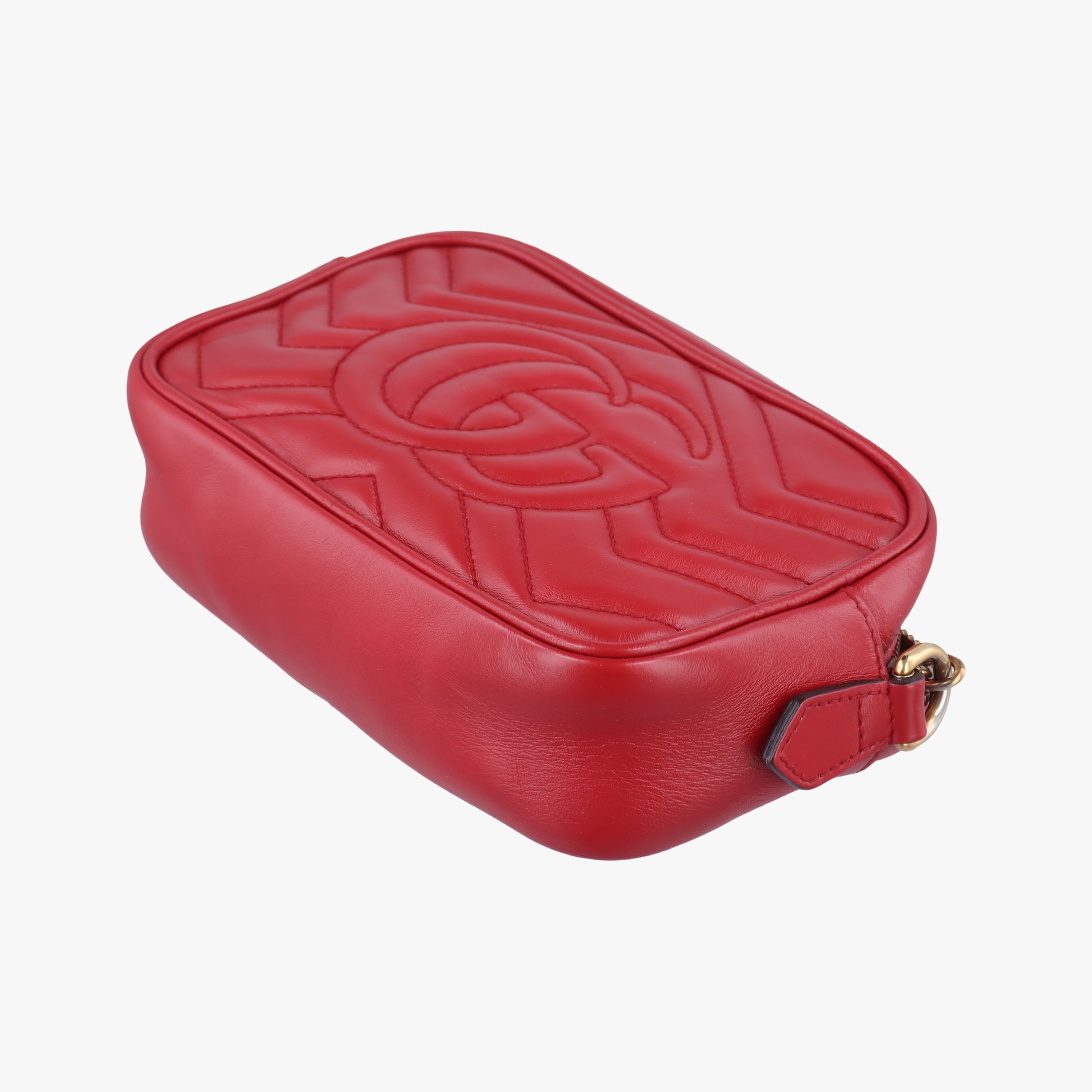 GG Marmont Red Leather 448065 E028200633GGマーモント レッド レザー 448065 E028200633