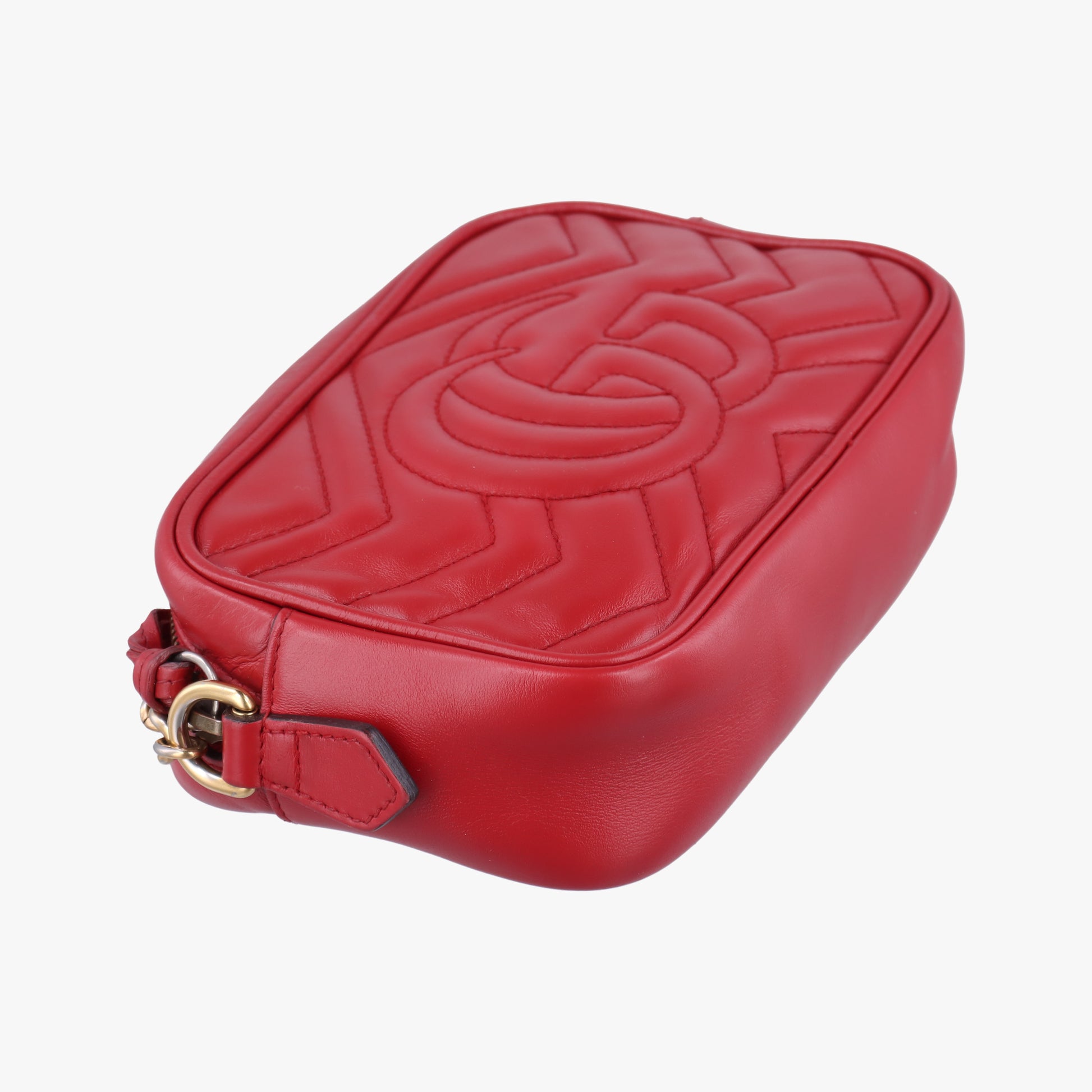 GG Marmont Red Leather 448065 E028200633GGマーモント レッド レザー 448065 E028200633