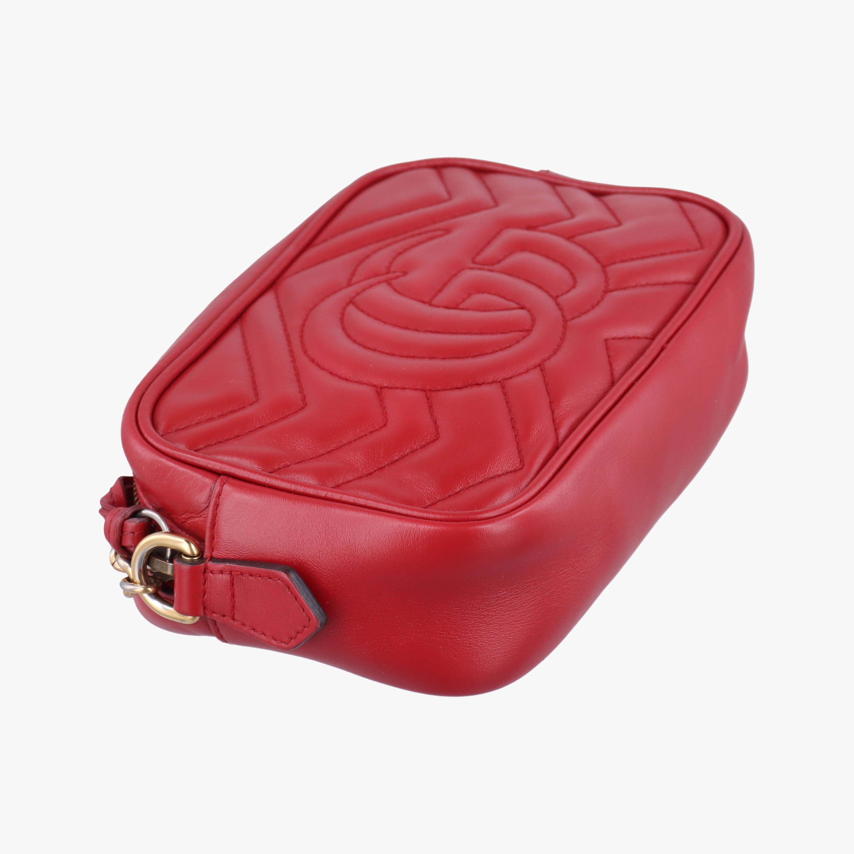 GG Marmont Red Leather 448065 E028200633GGマーモント レッド レザー 448065 E028200633