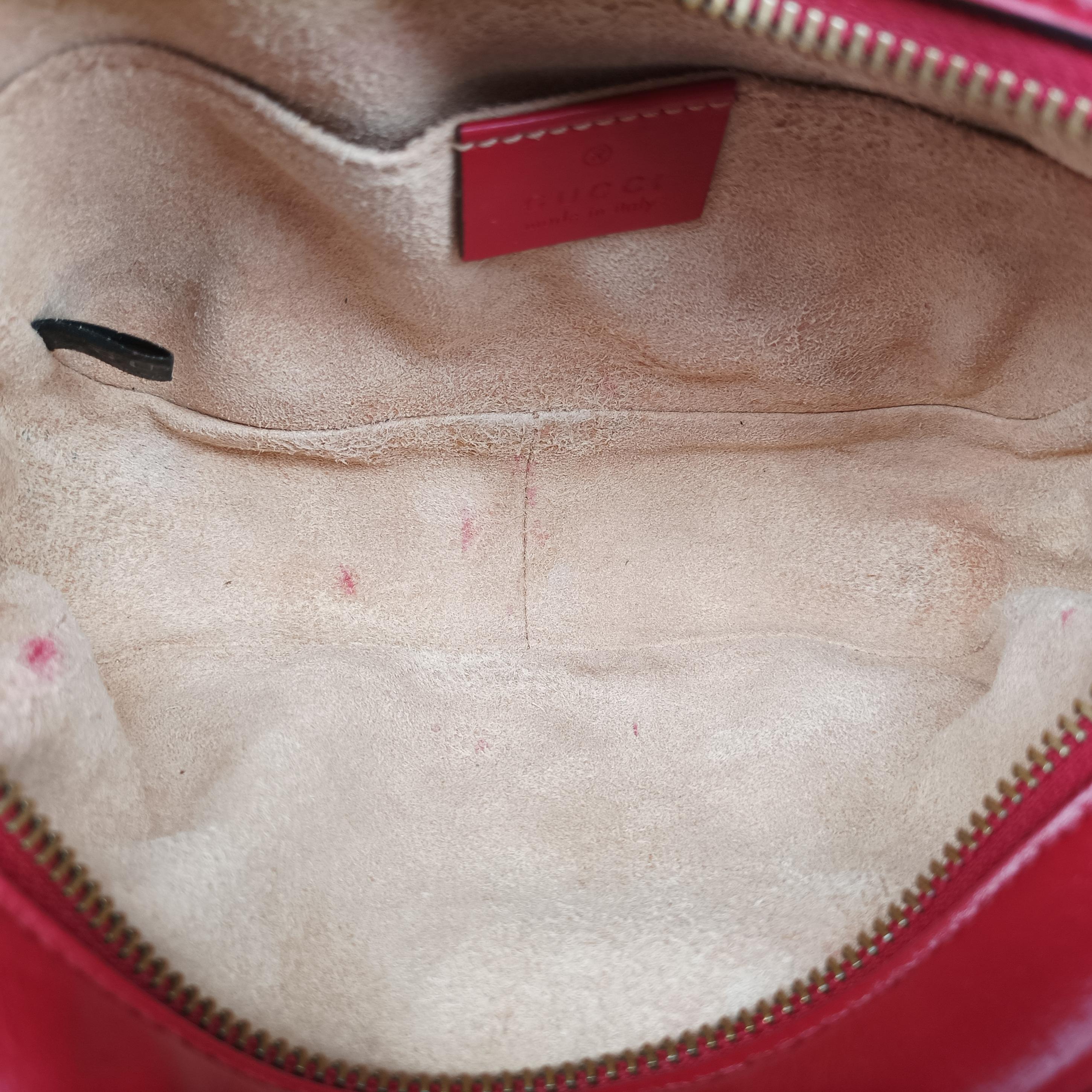 GG Marmont Red Leather 448065 E028200633GGマーモント レッド レザー 448065 E028200633