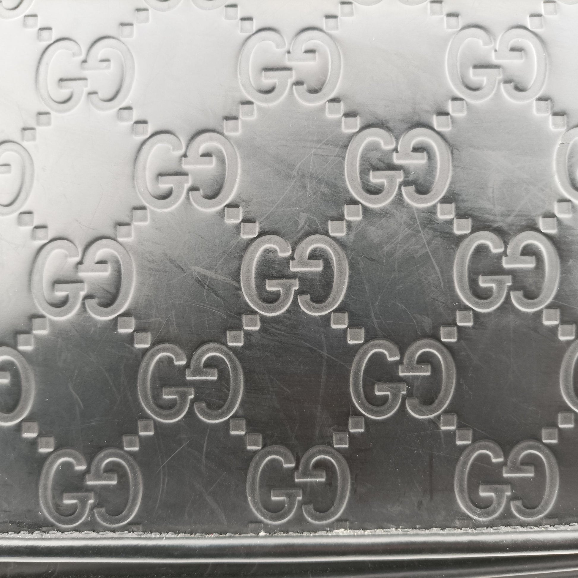 Rubber Effect Black Leather 775097 I042051141ラバーエフェクト ブラック レザー 775097 I042051141