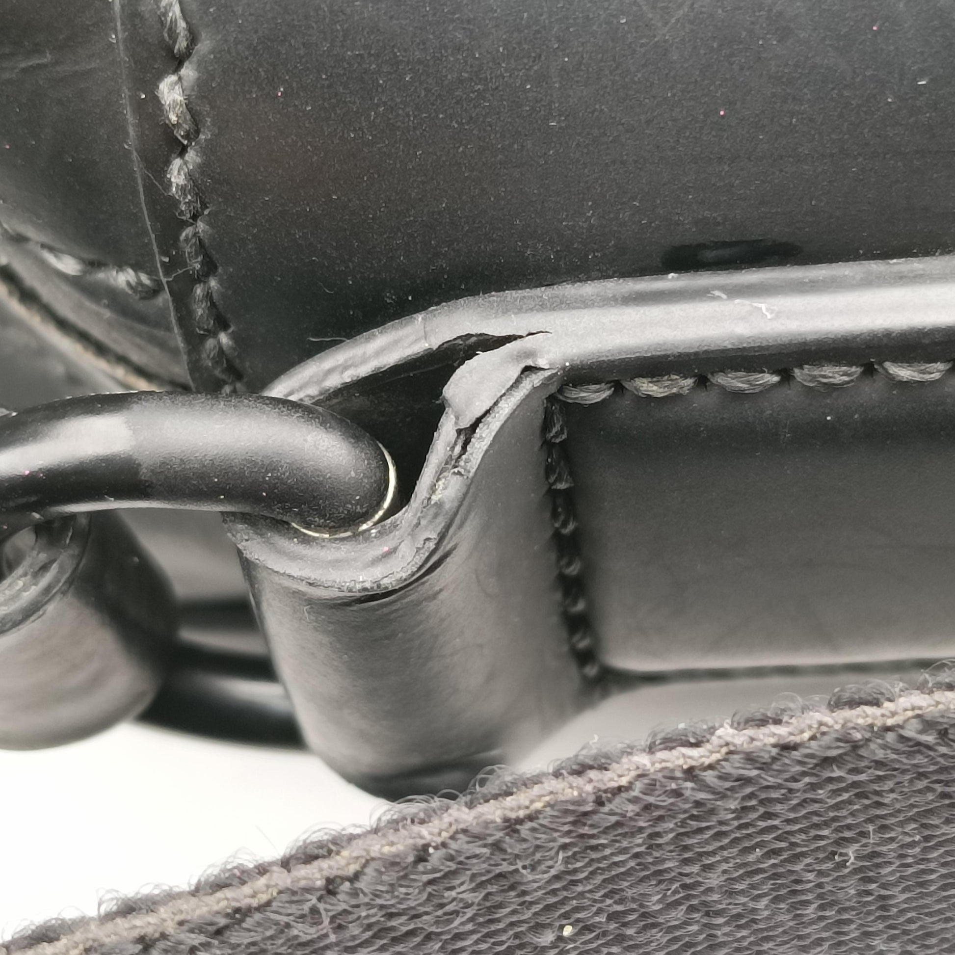 Rubber Effect Black Leather 775097 I042051141ラバーエフェクト ブラック レザー 775097 I042051141