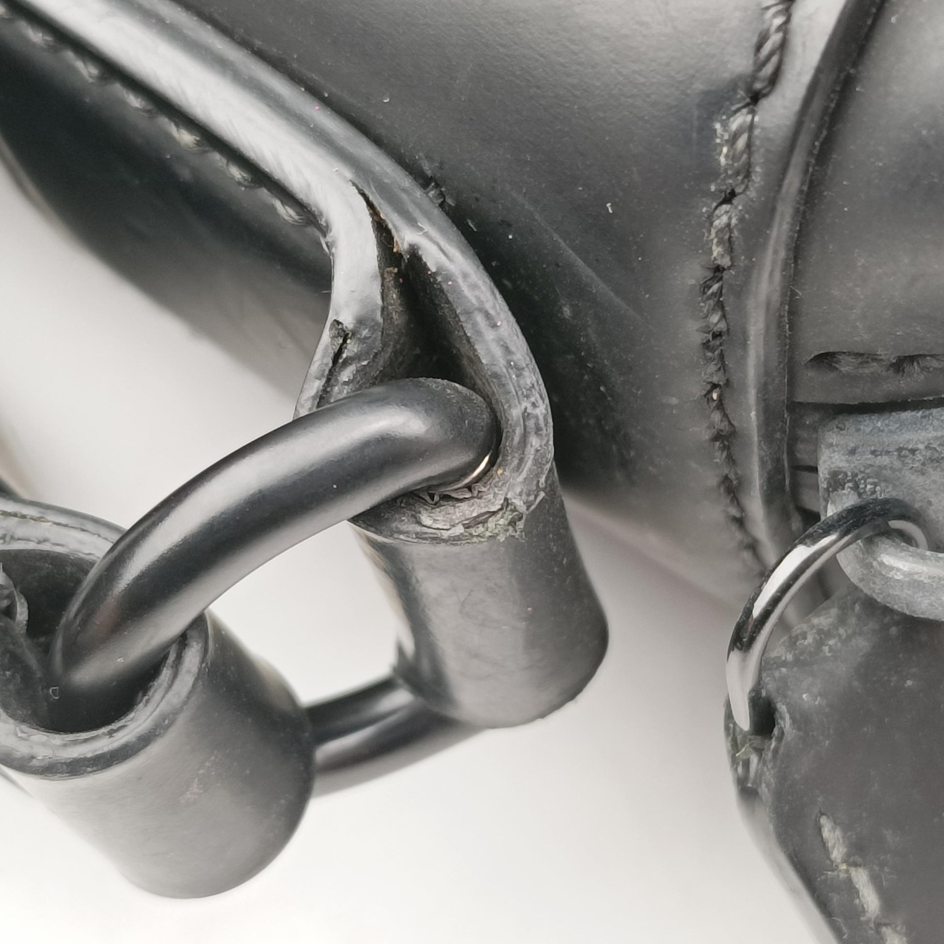 Rubber Effect Black Leather 775097 I042051141ラバーエフェクト ブラック レザー 775097 I042051141