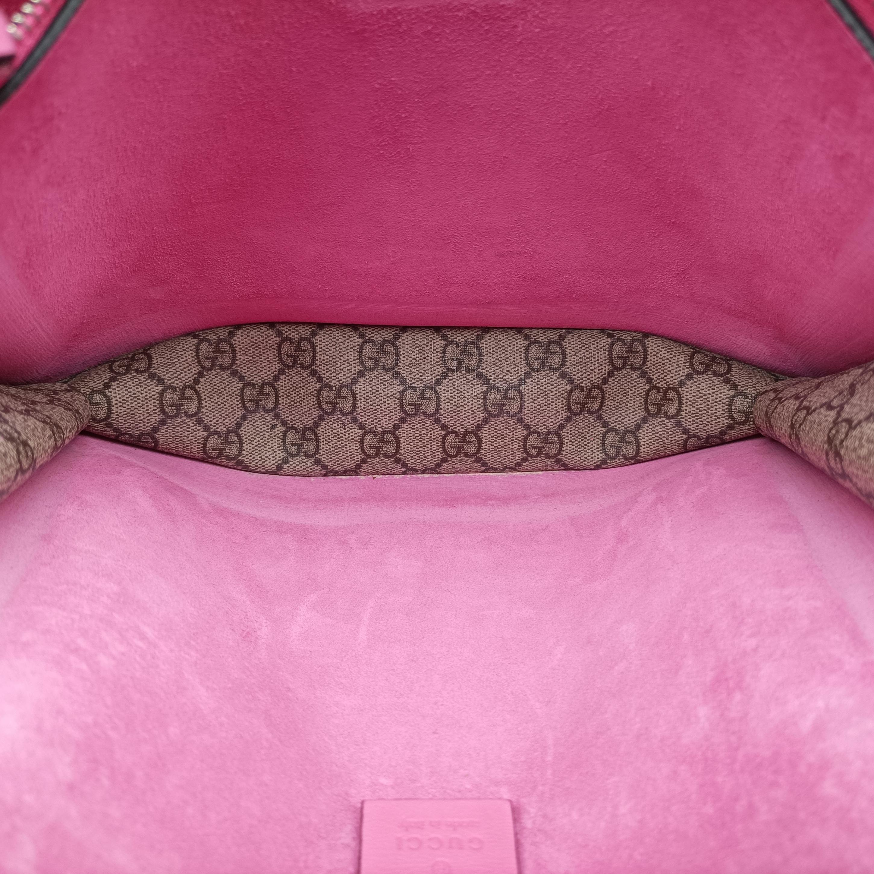 Dionysus Beige x Pink x Multicolor PVC coated canvas 403348 A020235577ディオニュソス ベージュ×ピンク×マルチカラー PVCコーティングキャンバス 403348 A020235577