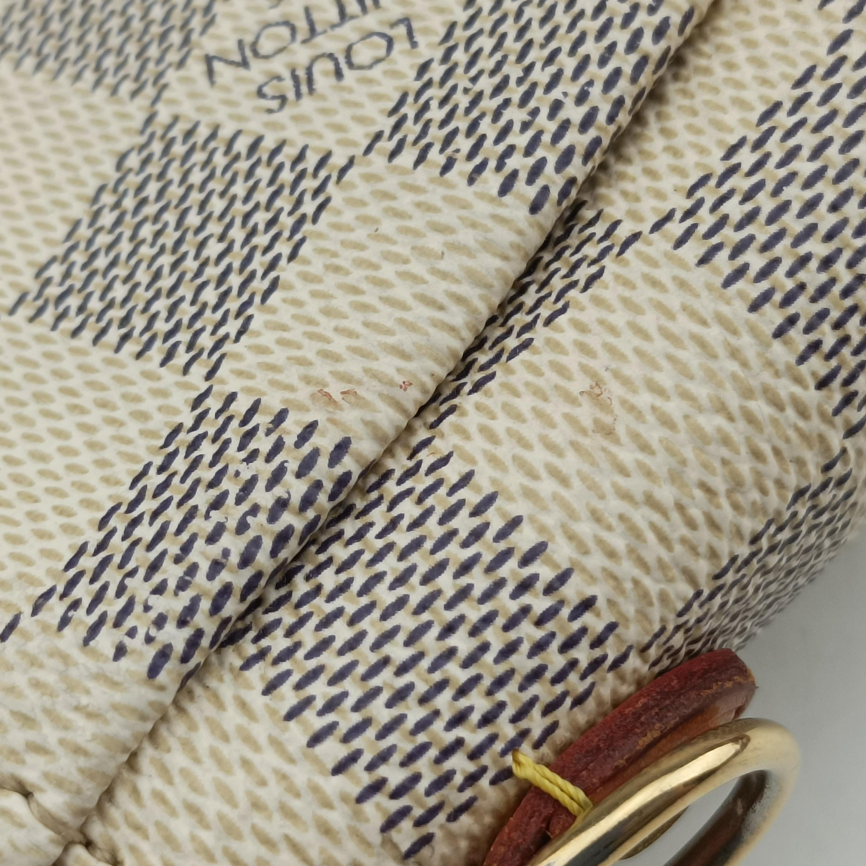 CROISETTE Azur Damier Canvas N41581 FL1118 IC Chipクロワゼット アズール ダミエキャンバス N41581 FL1118 ICチップ