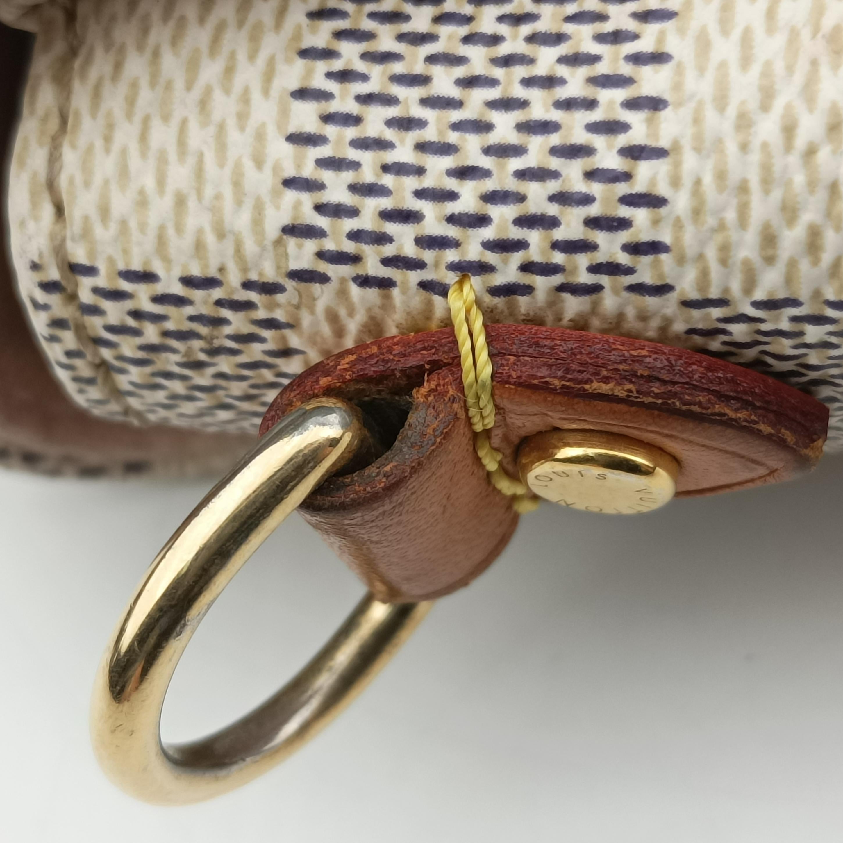 CROISETTE Azur Damier Canvas N41581 FL1118 IC Chipクロワゼット アズール ダミエキャンバス N41581 FL1118 ICチップ