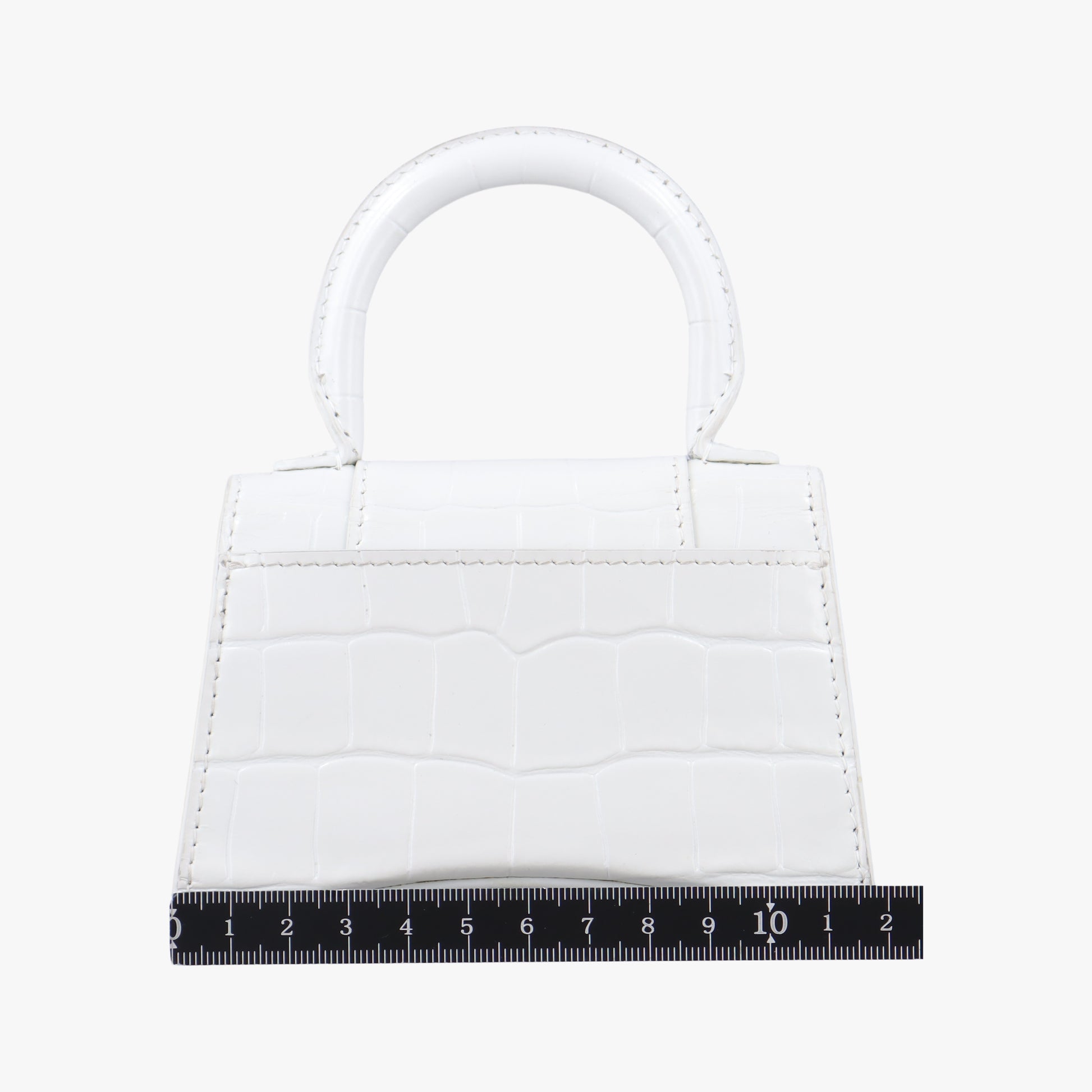 Hourglass Mini White leather 637372.9016.T.584046アワーグラス ミニ ホワイト レザー 637372.9016.T.584046