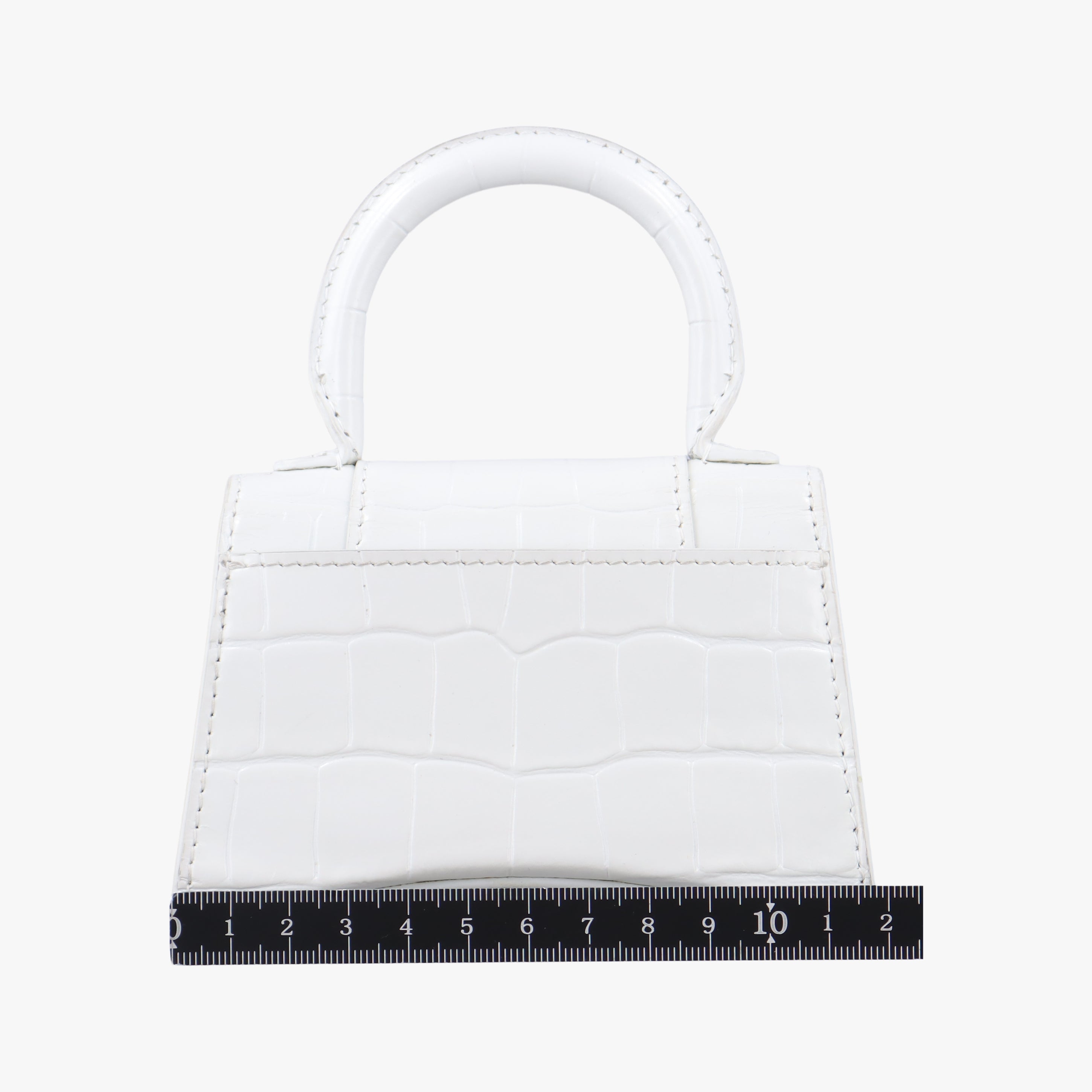 Hourglass Mini White leather 637372.9016.T.584046アワーグラス ミニ ホワイト レザー 637372.9016.T.584046