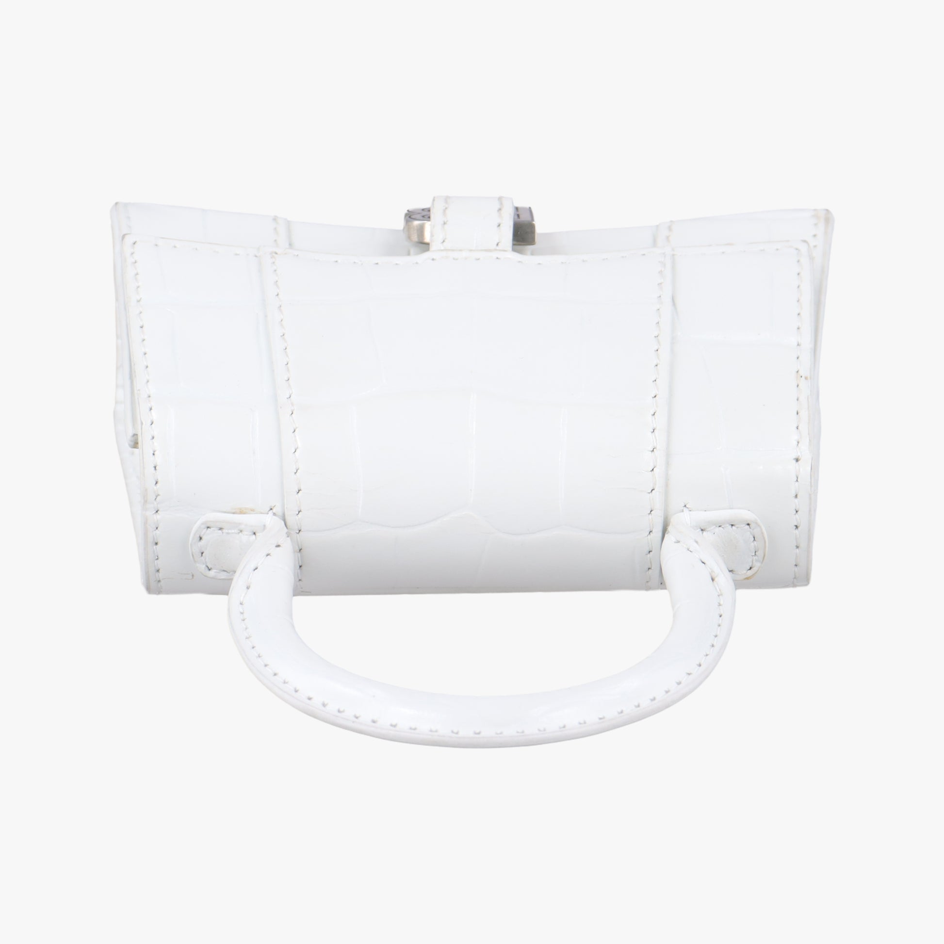 Hourglass Mini White leather 637372.9016.T.584046アワーグラス ミニ ホワイト レザー 637372.9016.T.584046