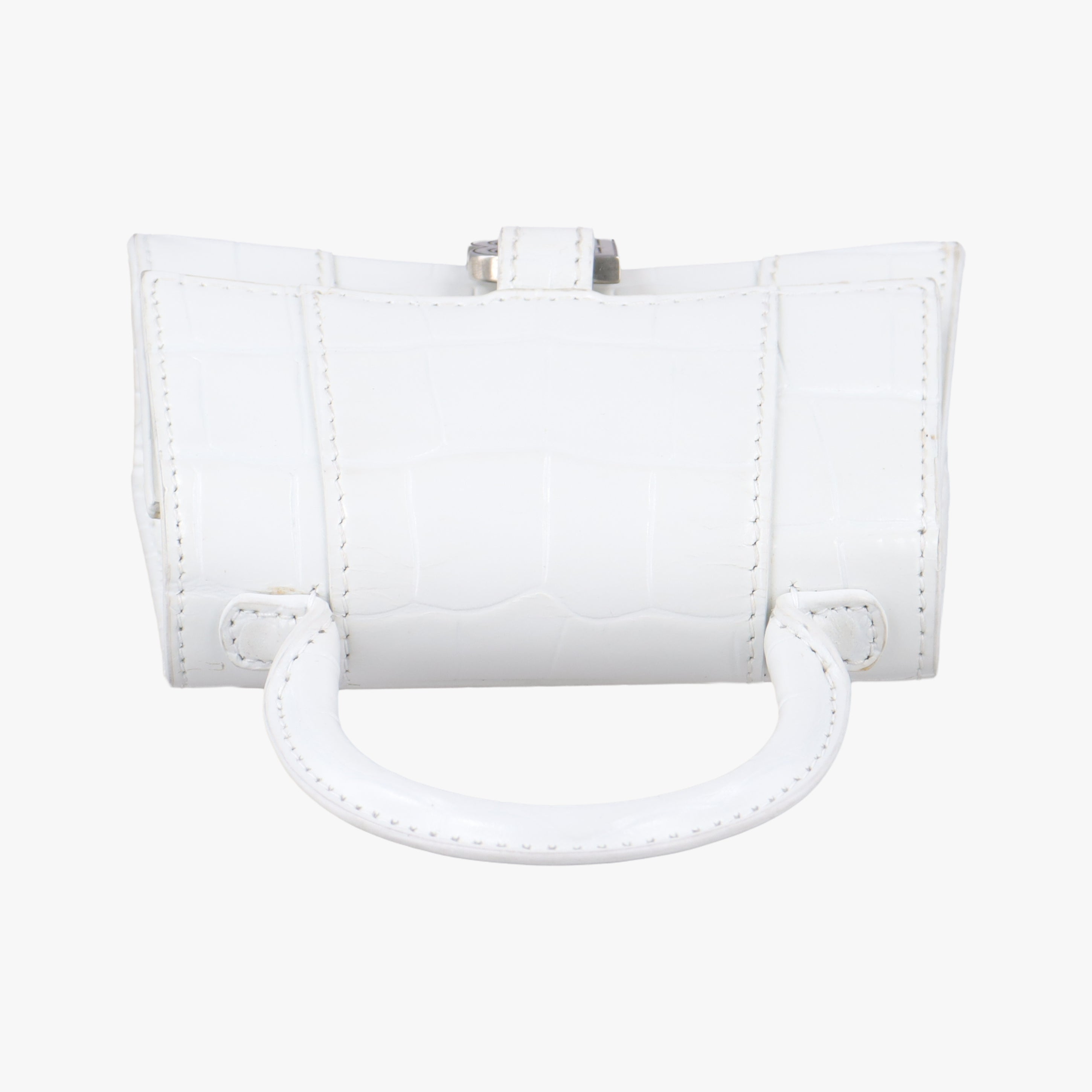 Hourglass Mini White leather 637372.9016.T.584046アワーグラス ミニ ホワイト レザー 637372.9016.T.584046