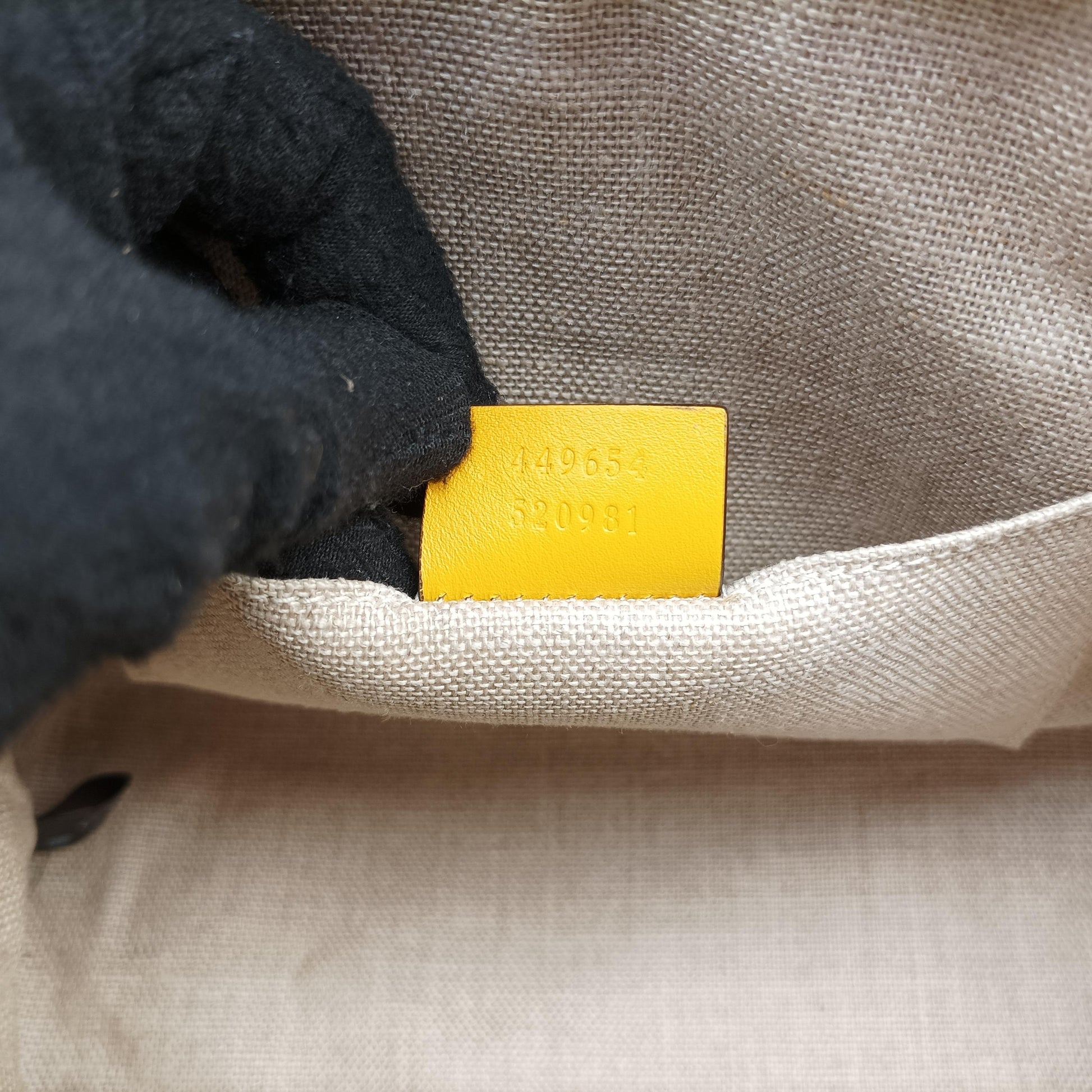 Microguccissima Yellow Leather 449654 D033331586マイクログッチシマ イエロー レザー 449654 D033331586