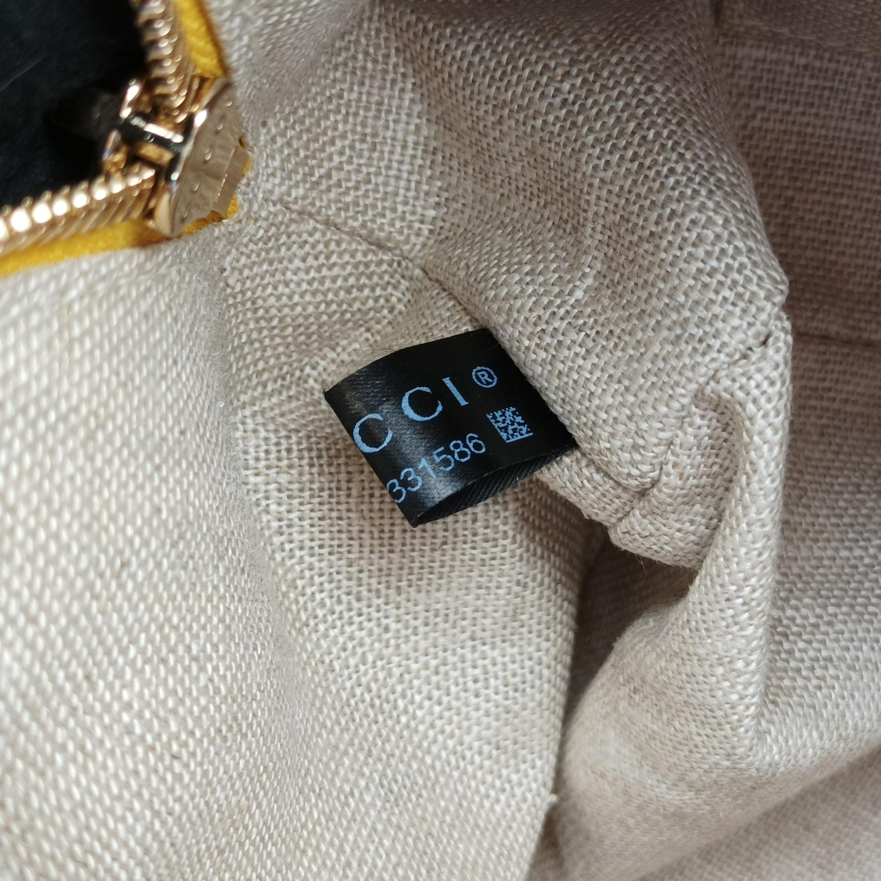 Microguccissima Yellow Leather 449654 D033331586マイクログッチシマ イエロー レザー 449654 D033331586