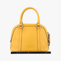 Microguccissima Yellow Leather 449654 D033331586マイクログッチシマ イエロー レザー 449654 D033331586