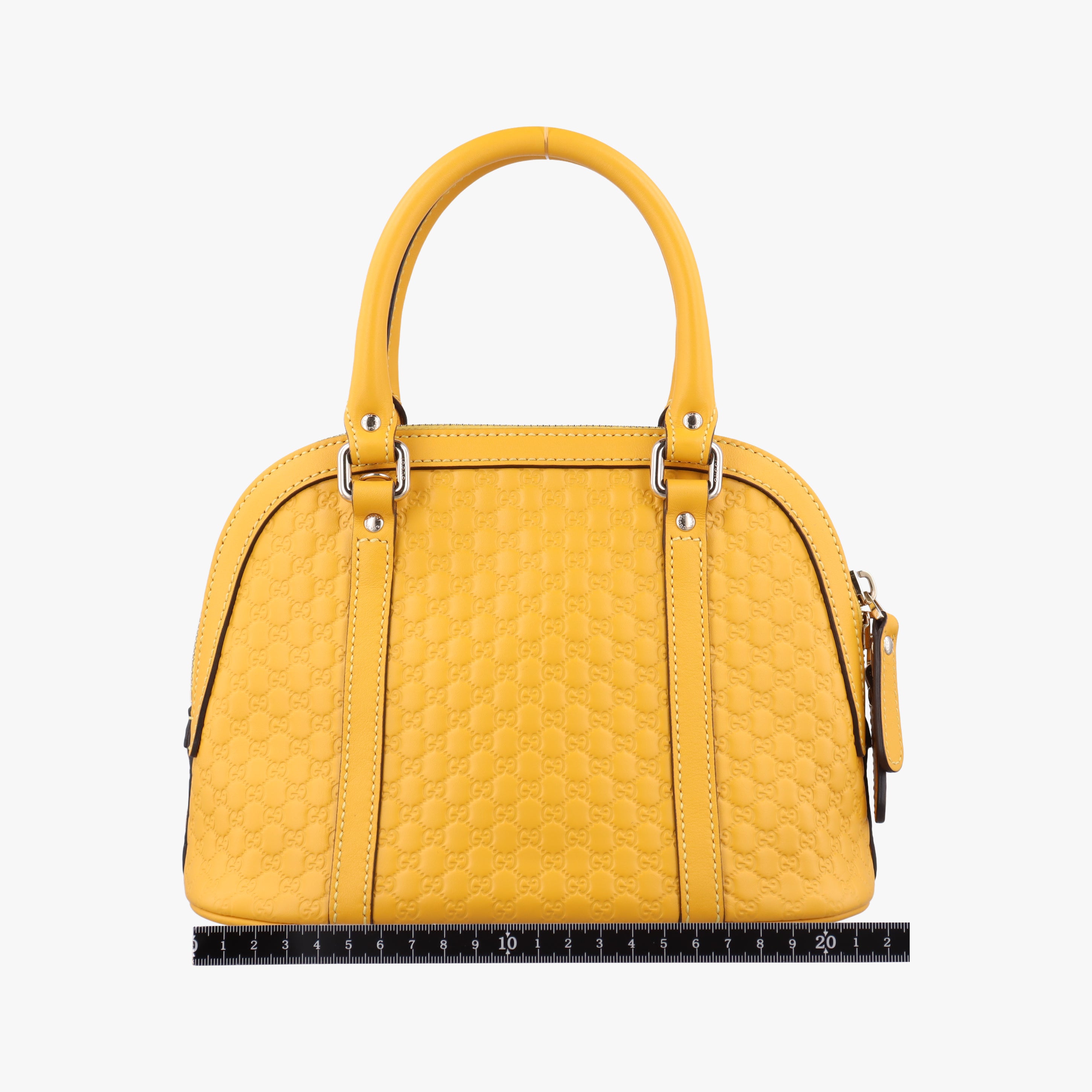 Microguccissima Yellow Leather 449654 D033331586マイクログッチシマ イエロー レザー 449654 D033331586