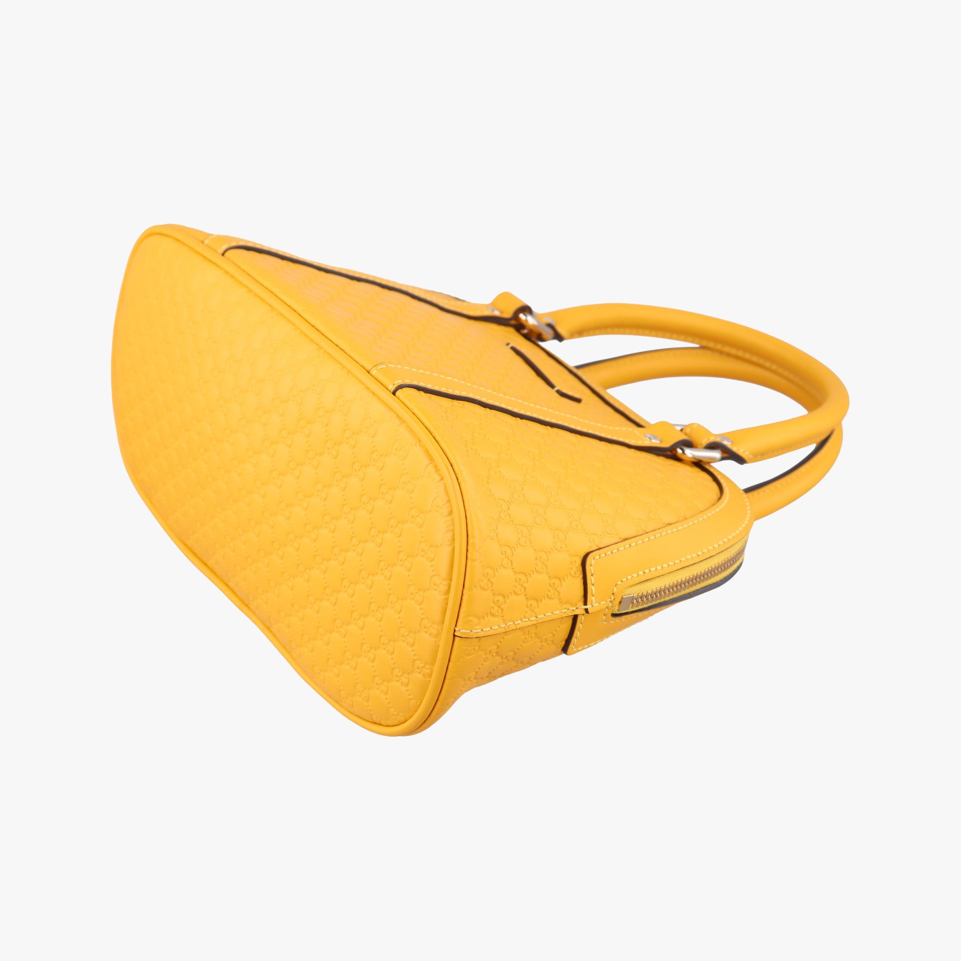 Microguccissima Yellow Leather 449654 D033331586マイクログッチシマ イエロー レザー 449654 D033331586