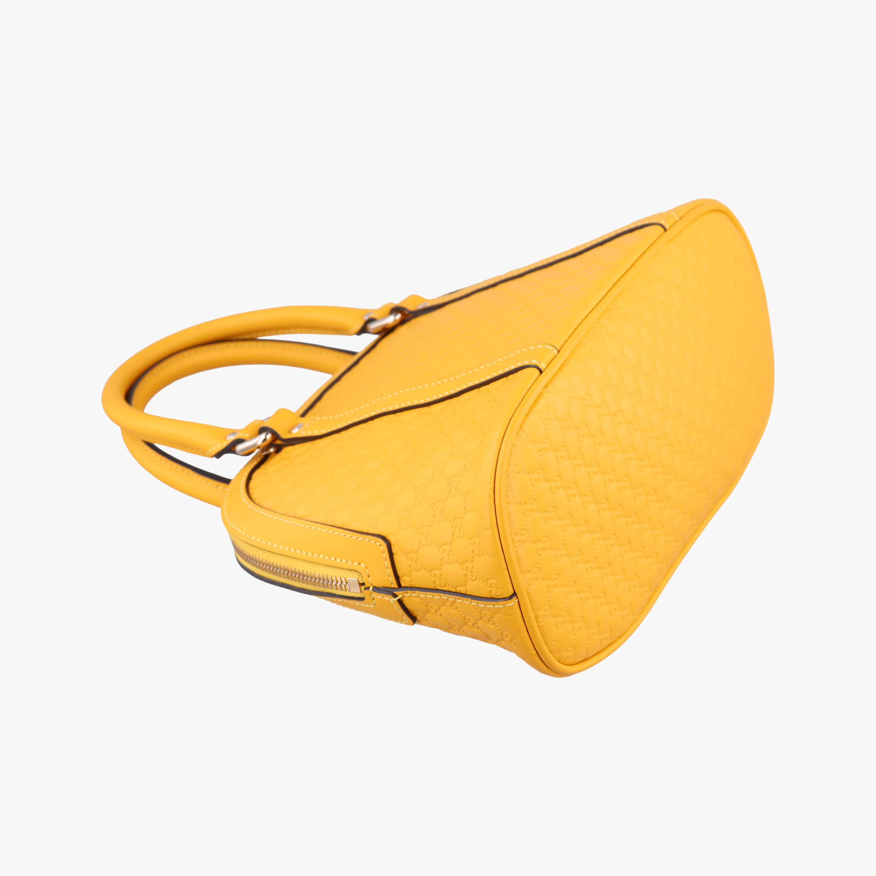 Microguccissima Yellow Leather 449654 D033331586マイクログッチシマ イエロー レザー 449654 D033331586