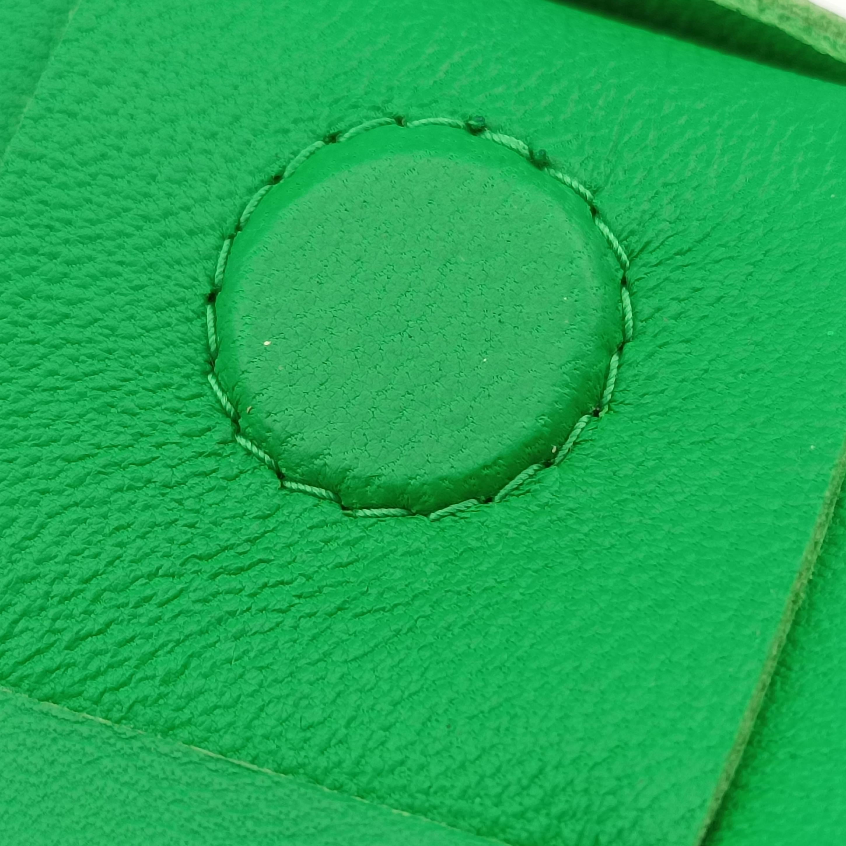 candy cassette Green lambskin IC Chipキャンディ カセット グリーン ラムスキン ICチップ