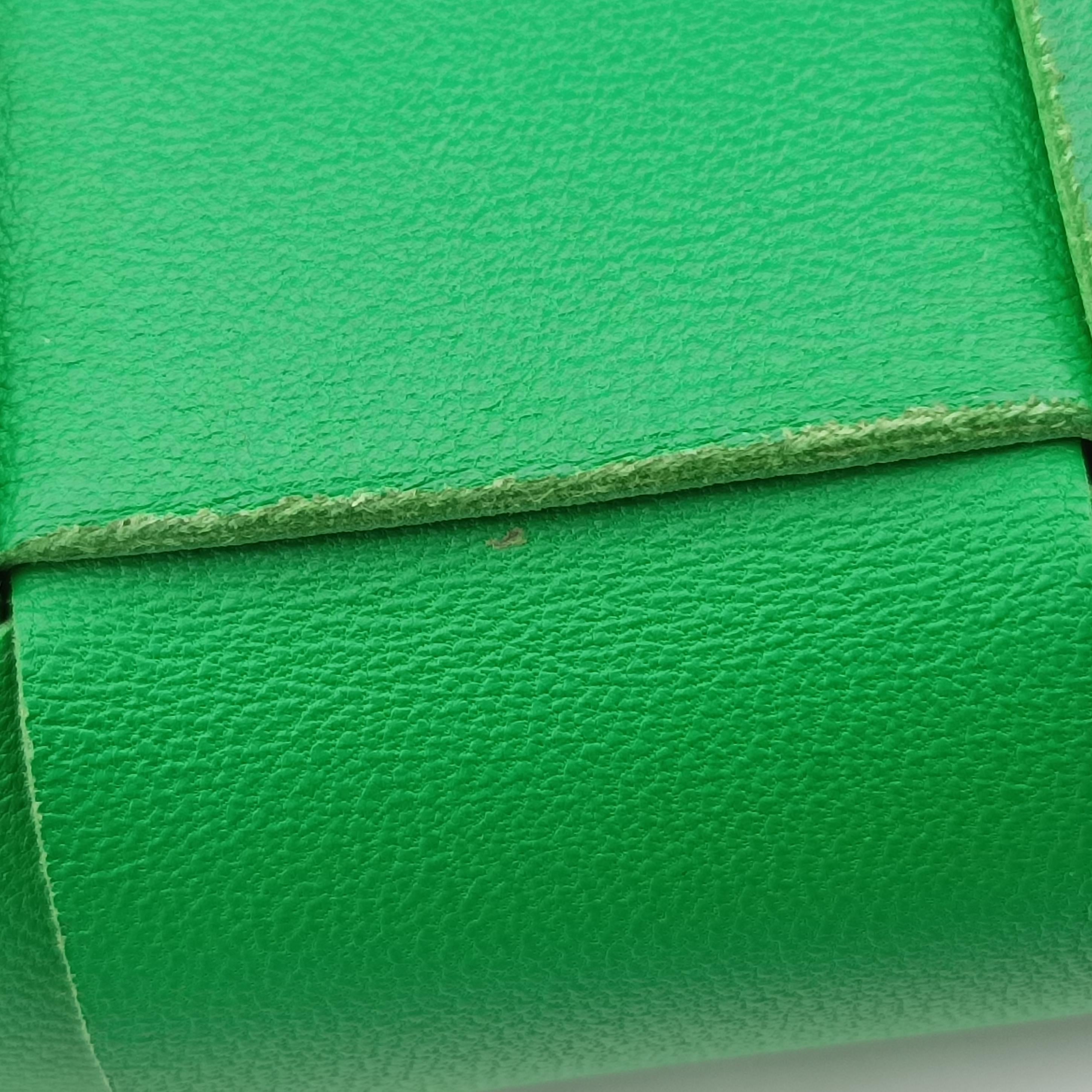 candy cassette Green lambskin IC Chipキャンディ カセット グリーン ラムスキン ICチップ