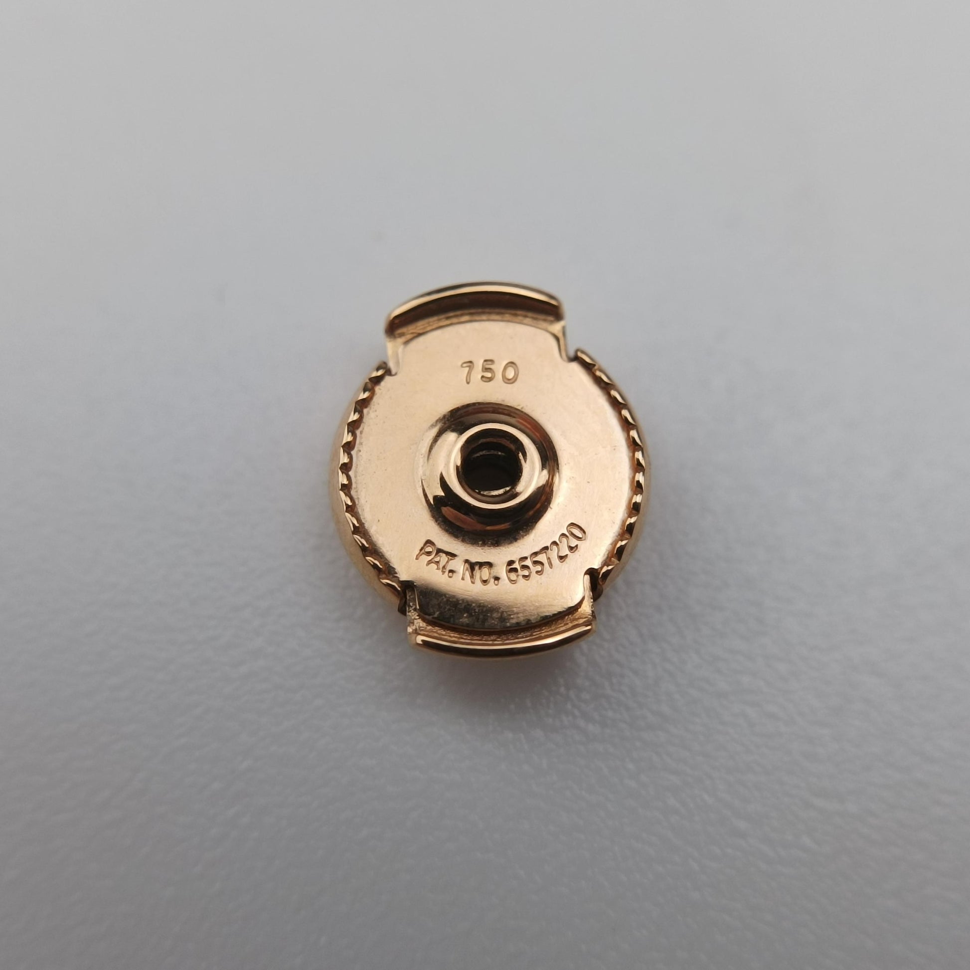 Ex-Libris H Rose gold AU750 19K044538エクス リブリスH ガンバード スウィング ドロップ ローズゴールド AU750 19K044538