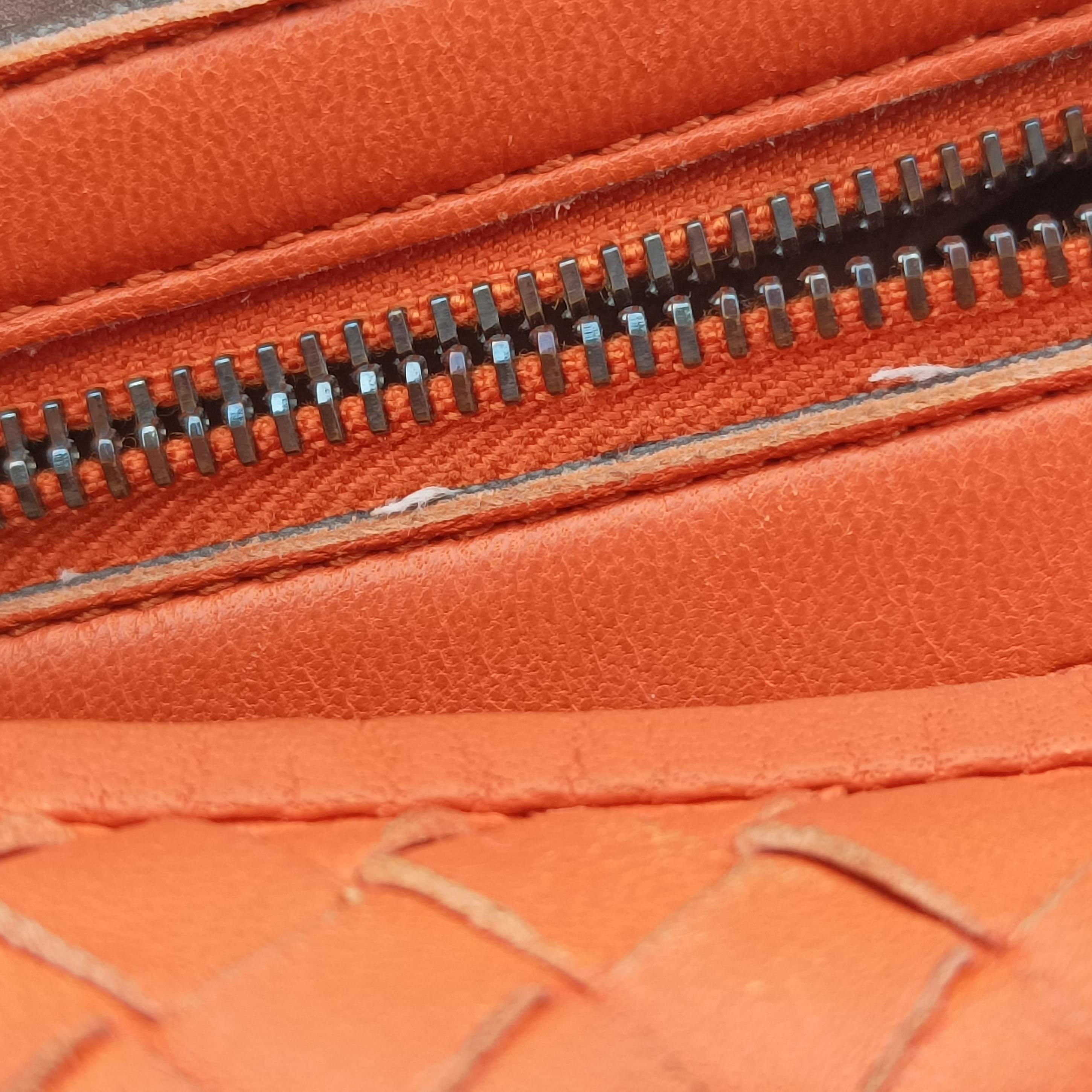 Intrecciato Orange lambskin 115653 V0016 7561 EPEV 2011 3338 Cイントレチャート オレンジ ラムスキン 115653 V0016 7561 EPEV 2011 3338 C