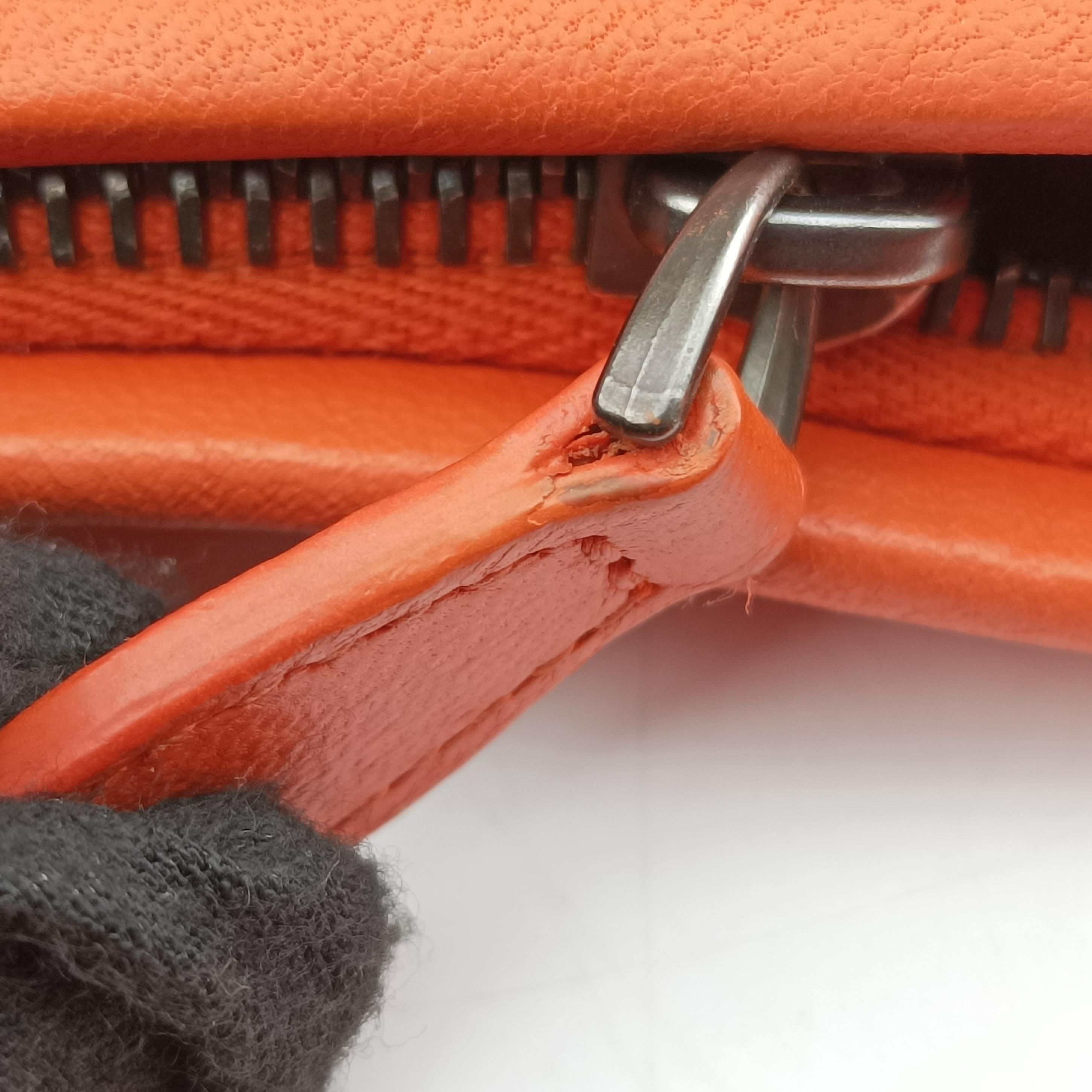 Intrecciato Orange lambskin 115653 V0016 7561 EPEV 2011 3338 Cイントレチャート オレンジ ラムスキン 115653 V0016 7561 EPEV 2011 3338 C