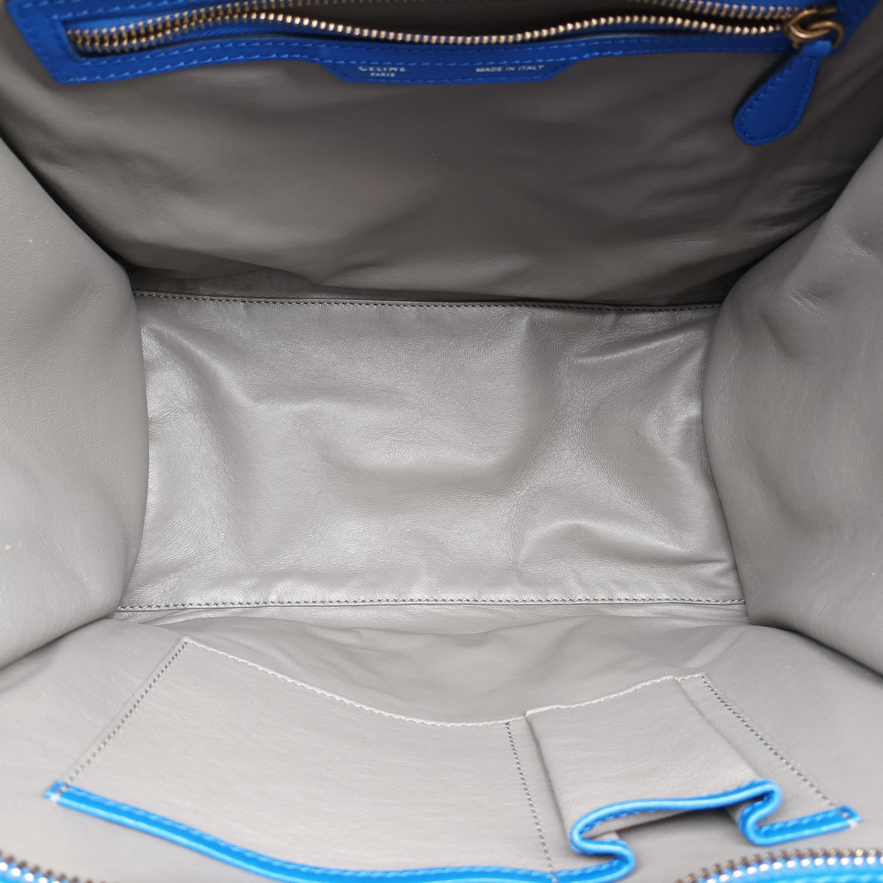 Luggage Mini Shopper Blue Leather×suede S-AT-1101 S-UP-1111ラゲージミニショッパー ブルー レザー×スエード S-AT-1101 S-UP-1111